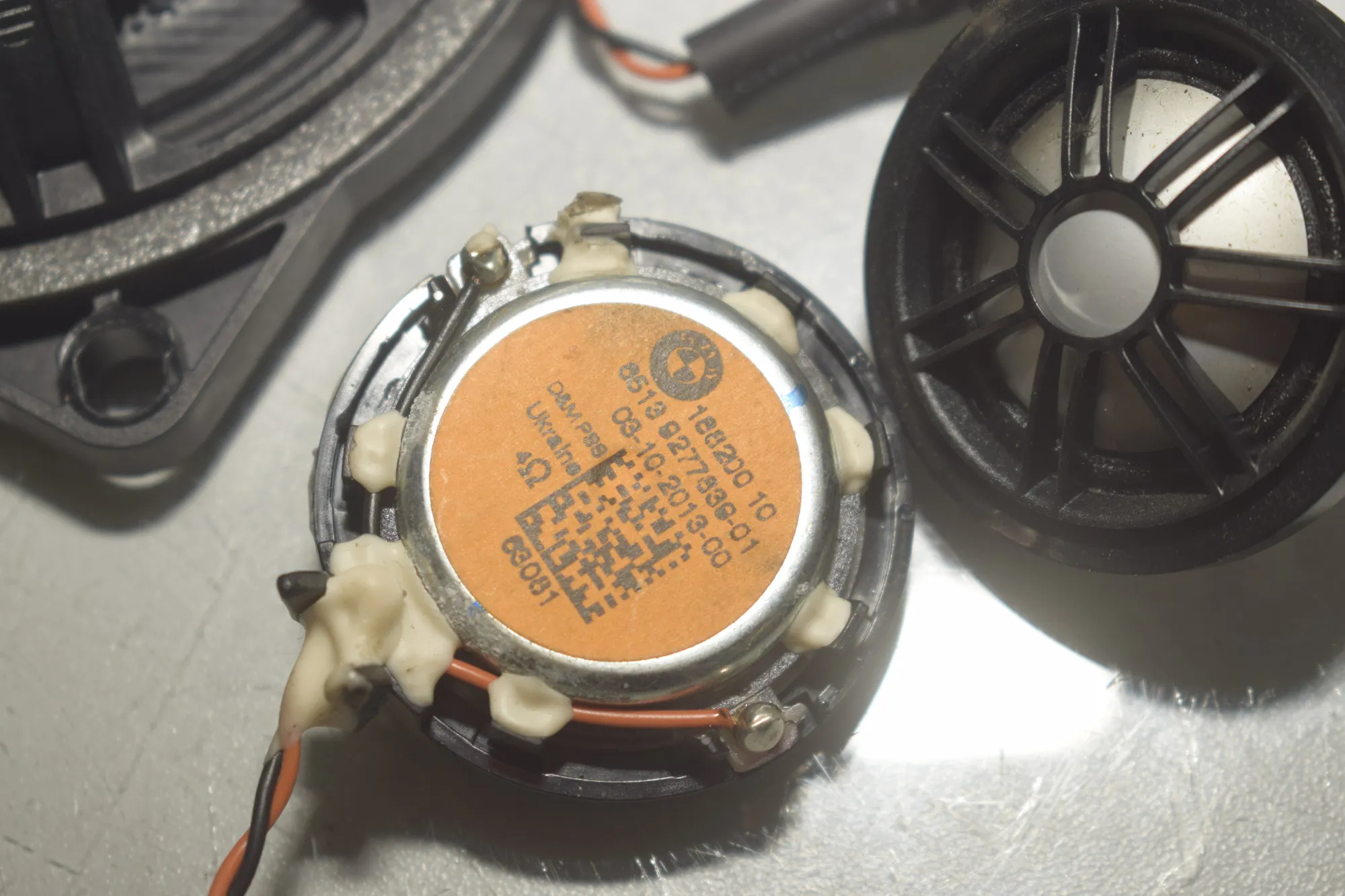 Sound Audio System Set – OEM 9283736 · BMW X6 (E71, E72) M 50 d 2014 – 14
