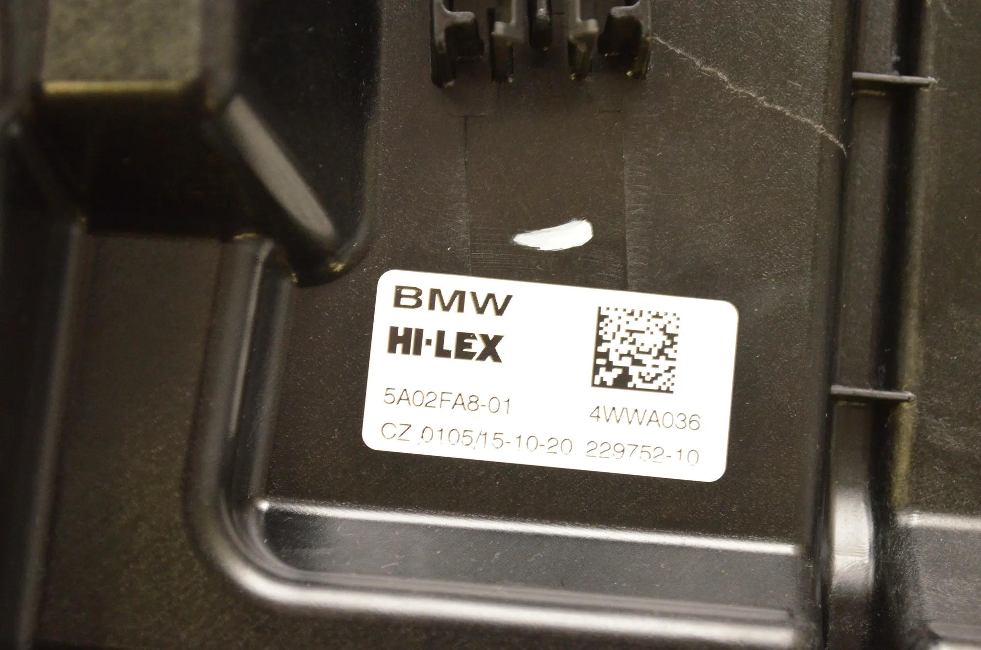 Rear Right Door Window Regulator – OEM 5A02FA8 · BMW 1 (F40) (2019 - -) (F40)118i 2020 – 4