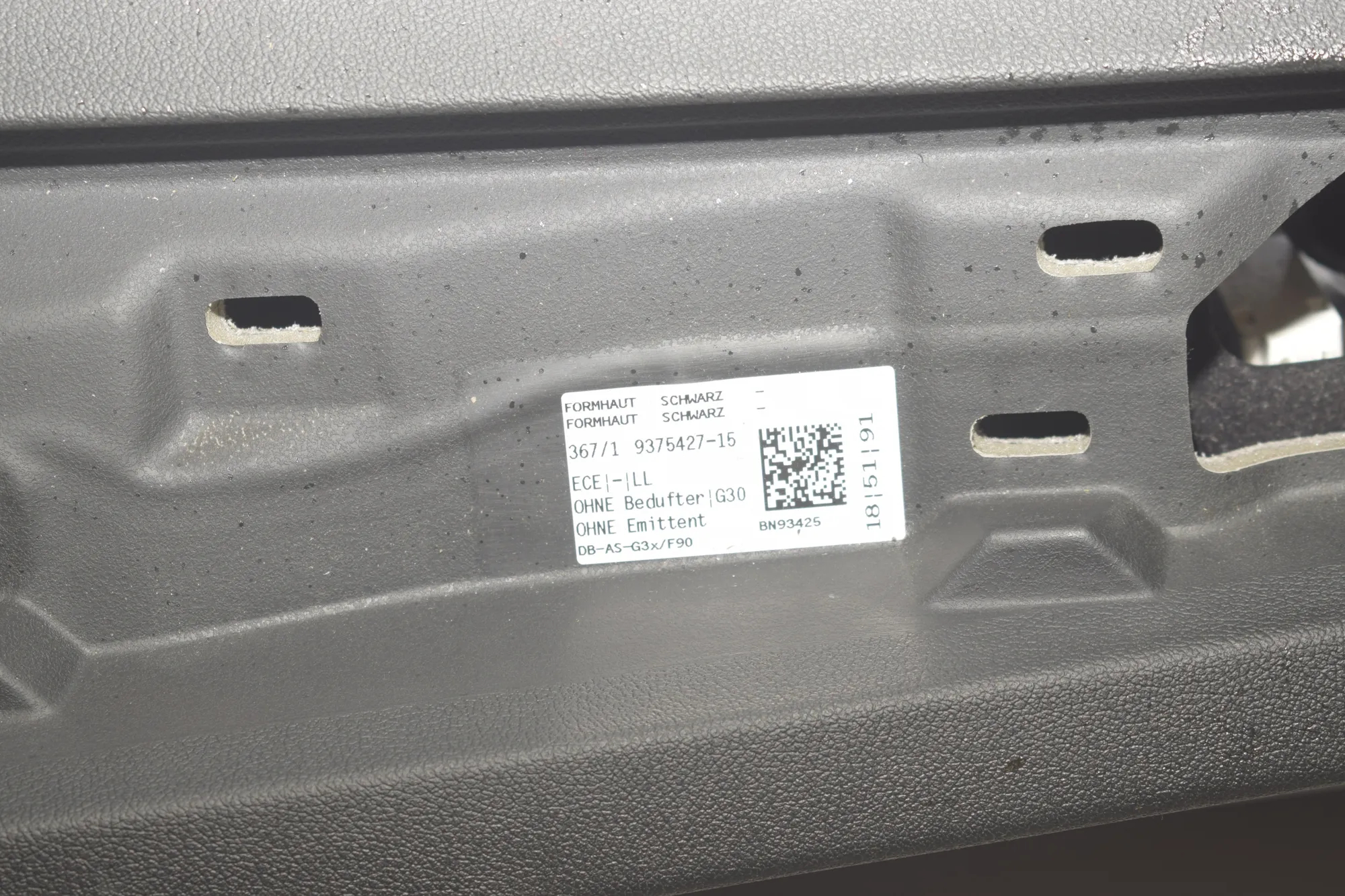 Dashboard – OEM 9375427 · BMW 5 Touring (G31) (2017 - -) M 550 d xDrive 2018 – 6