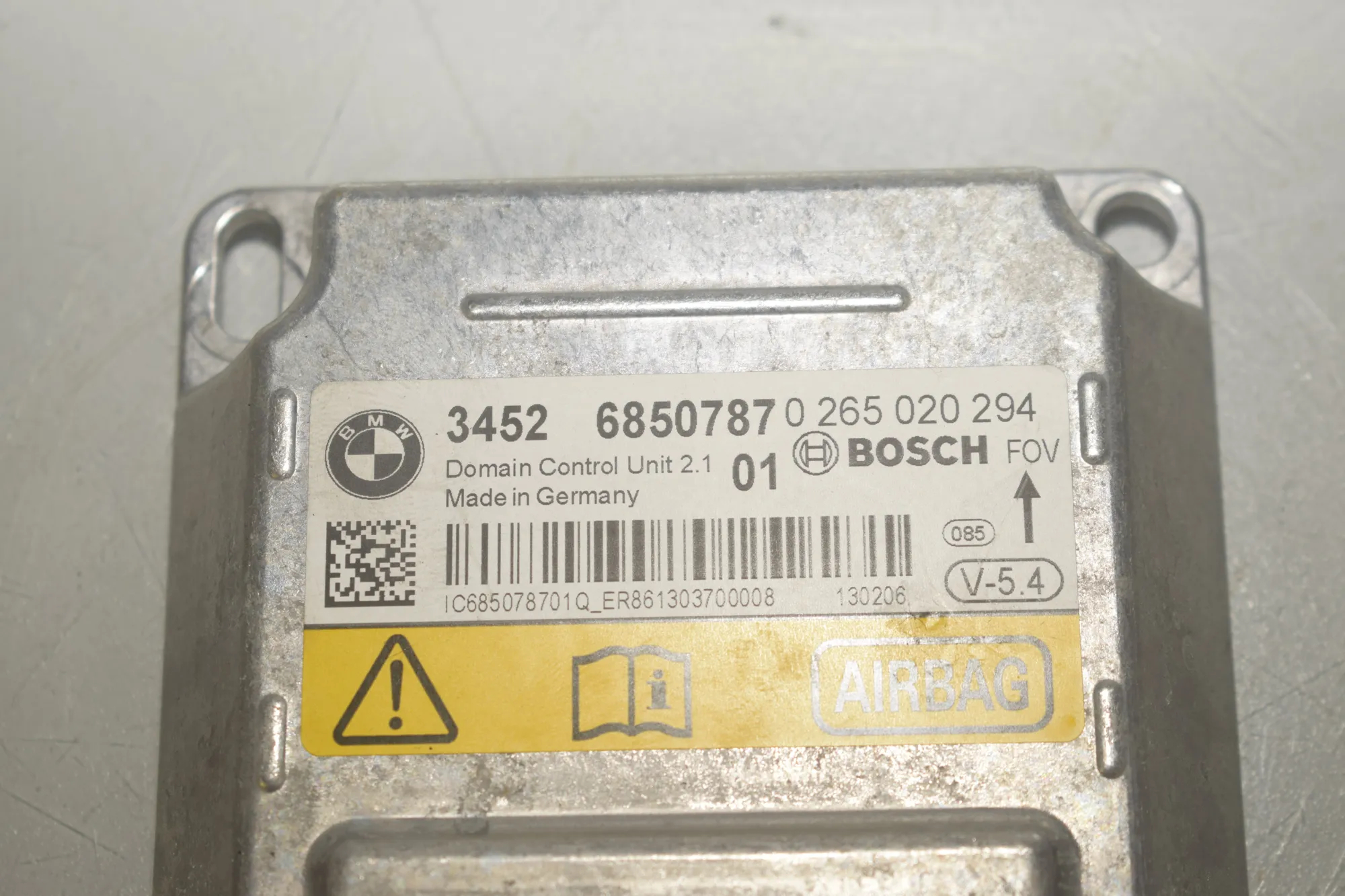 Distance Radar Sensor – OEM 6850787 · BMW 5 Touring (F11) 530 d xDrive 2013 – 6