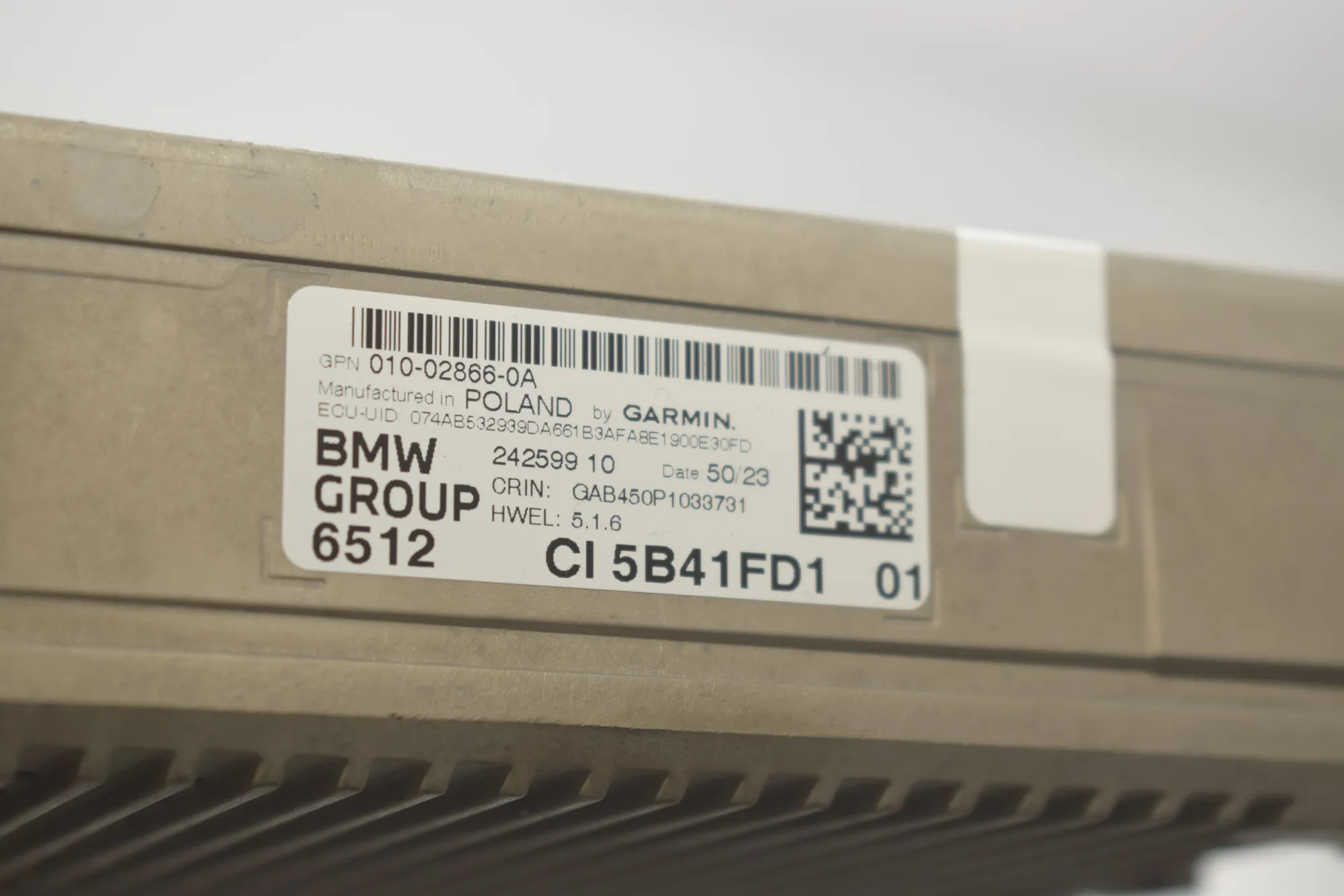 Navigation Control Unit – OEM 65125B41FD1 · BMW X1 (U11) (2022 - -) BMW X1 (U11) sDrive 18 i 2024 – 5