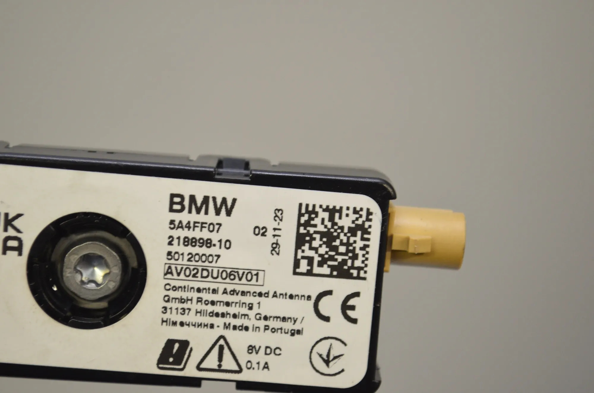 Antenna Amplifier – OEM 5A4FF07 · BMW X1 (U11) (2022 - -) BMW X1 (U11) sDrive 18 i 2024 – 4