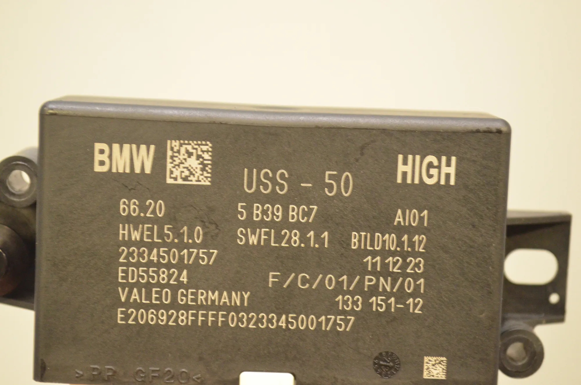 PDC Parking Sensor Control Unit – OEM 5B39BC7 · BMW X1 (U11) (2022 - -) BMW X1 (U11) sDrive 18 i 2024 – 4