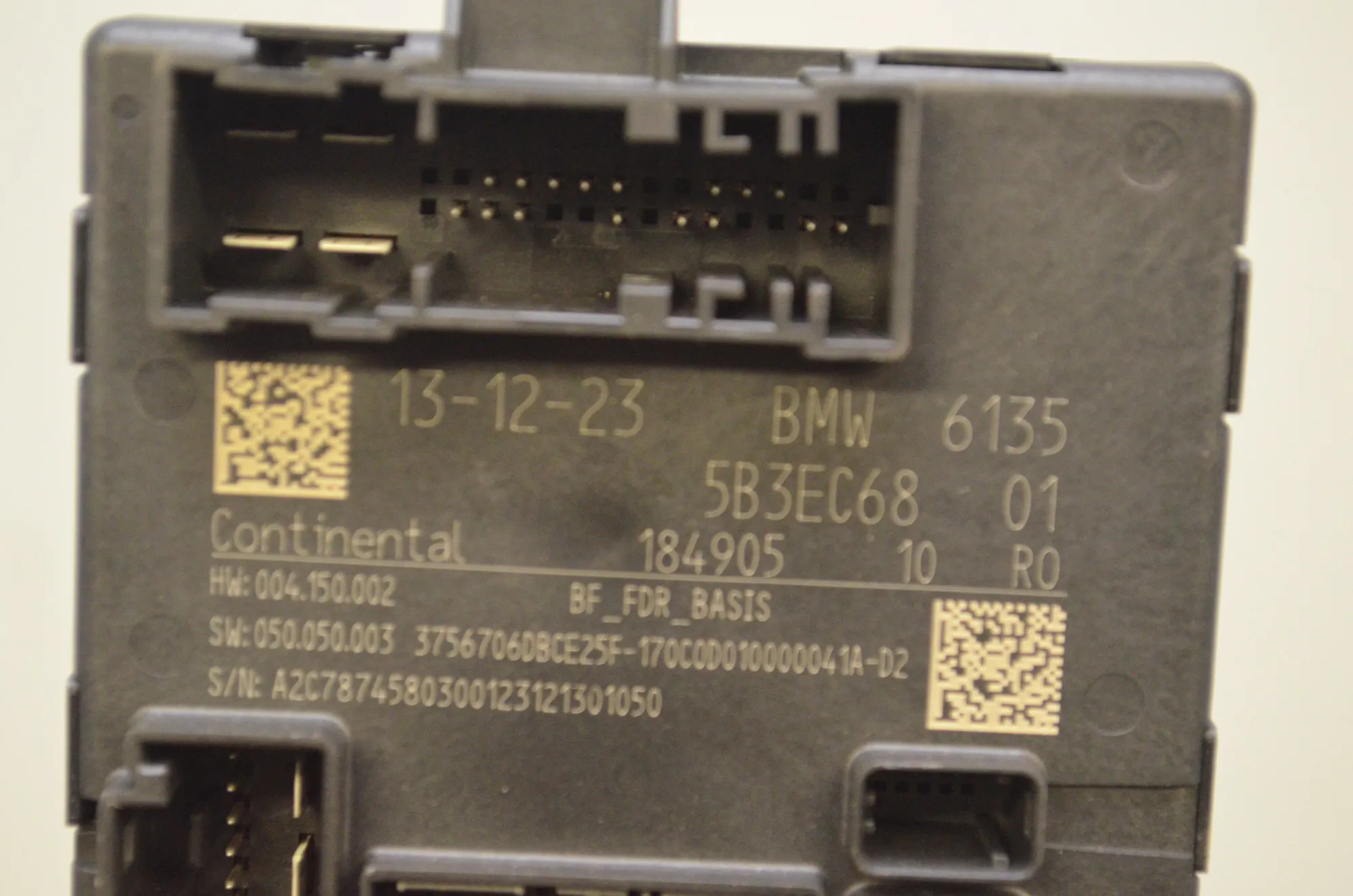 Other Control Units – OEM 5B3EC68 · BMW X1 (U11) (2022 - -) BMW X1 (U11) sDrive 18 i 2024 – 4