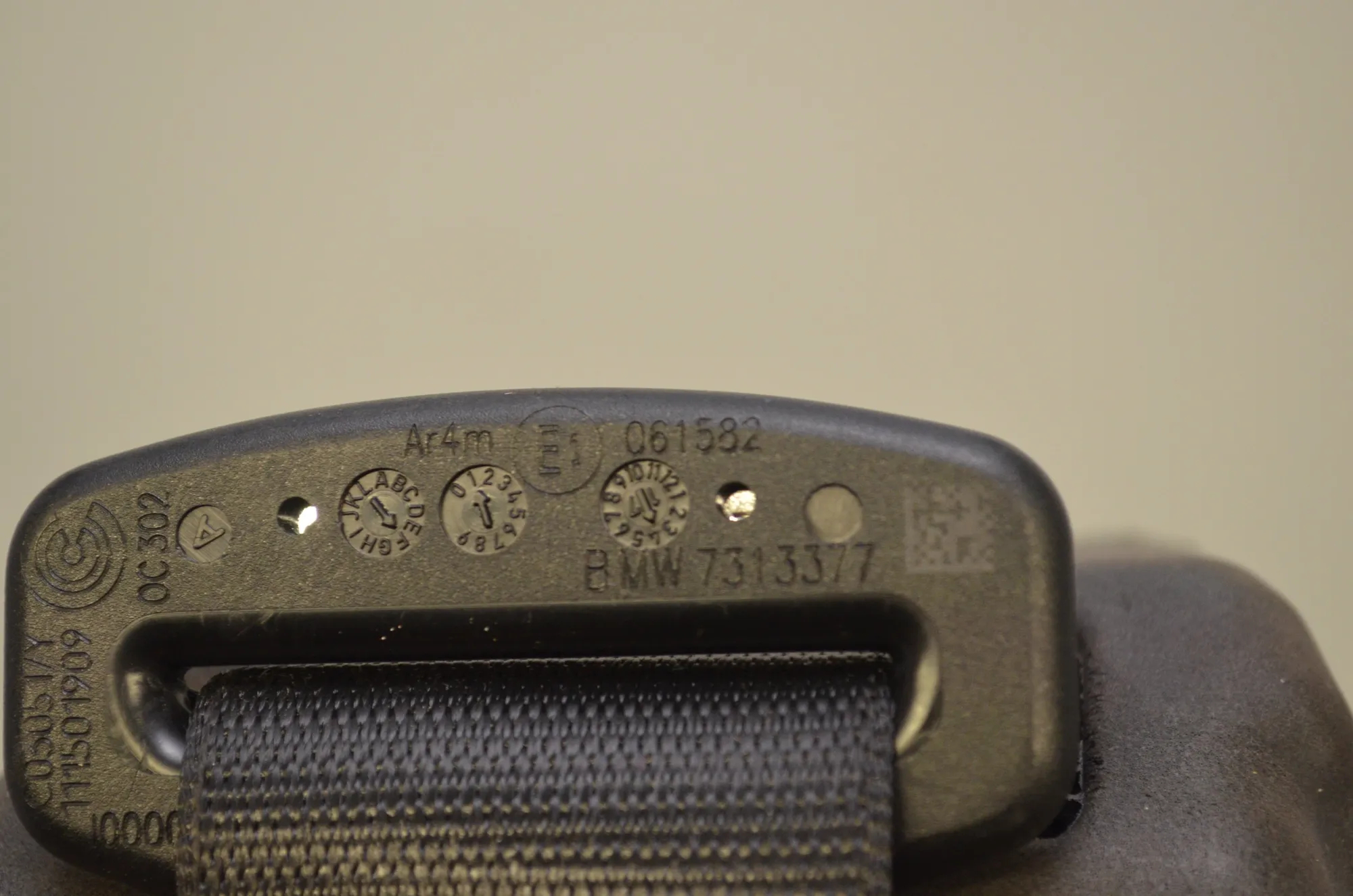 Rear Left Seatbelt – OEM 7313377 · BMW 2 Active Tourer (F45) 216 d 2017 – 4