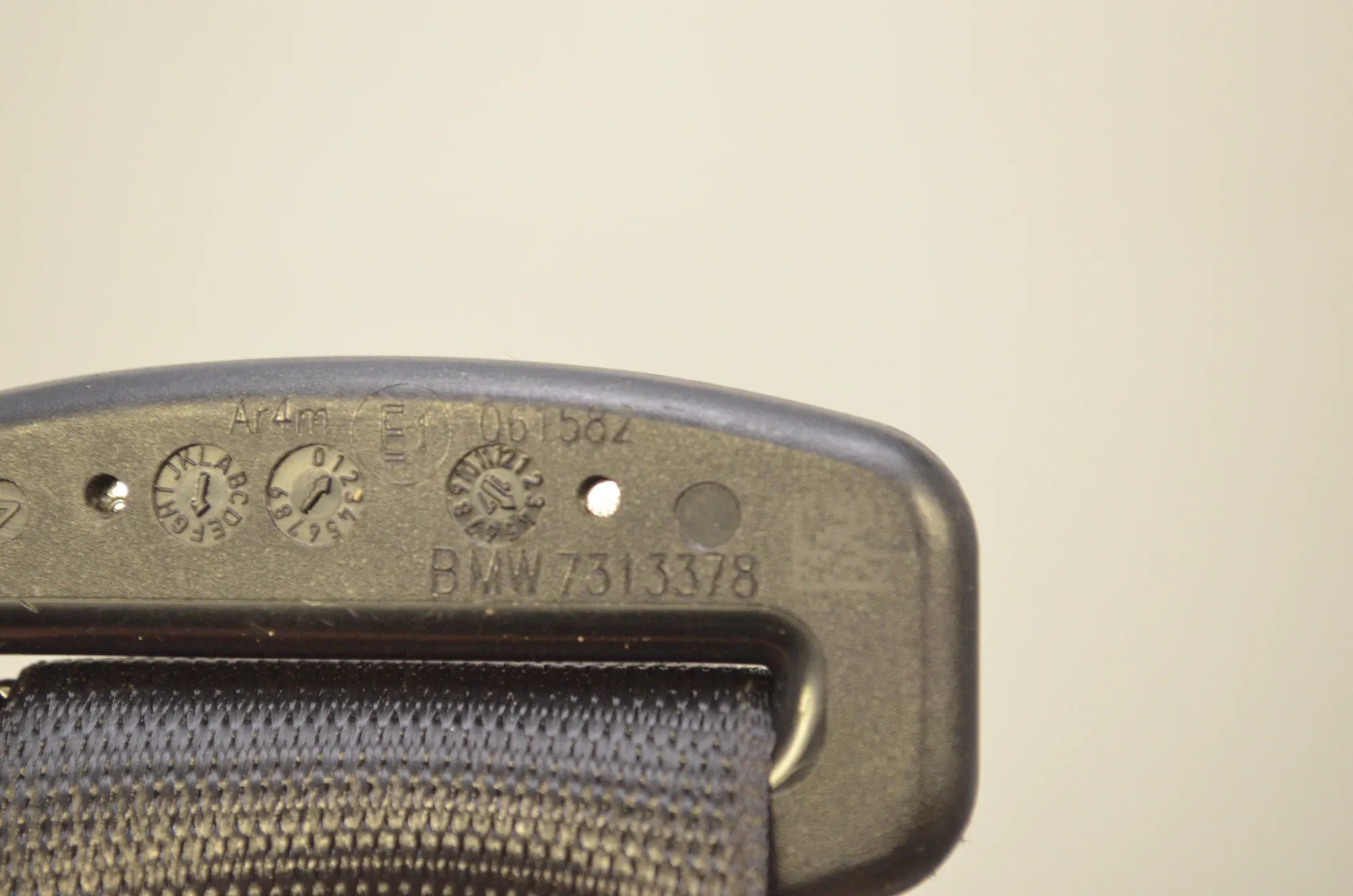 Rear Right Seatbelt – OEM 7313378 · BMW 2 Active Tourer (F45) 216 d 2017 – 4