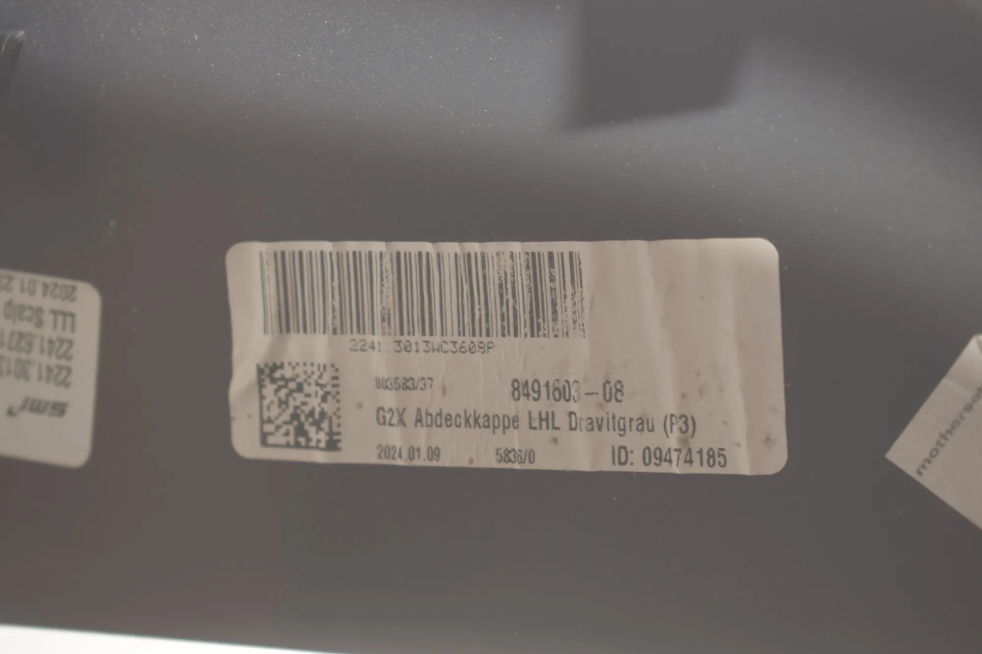 Front Left Mirror Trim – OEM 8491603 · BMW 3 (G20, G28) BMW 3 (G20, G28) 3 (G20) 318 d 2022 – 6