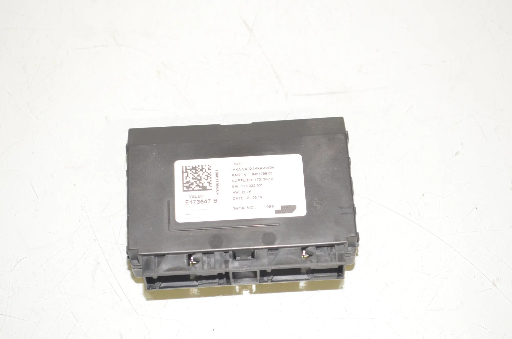 Other Control Units – OEM 9461798 · BMW i3 (I01) Electric 2019