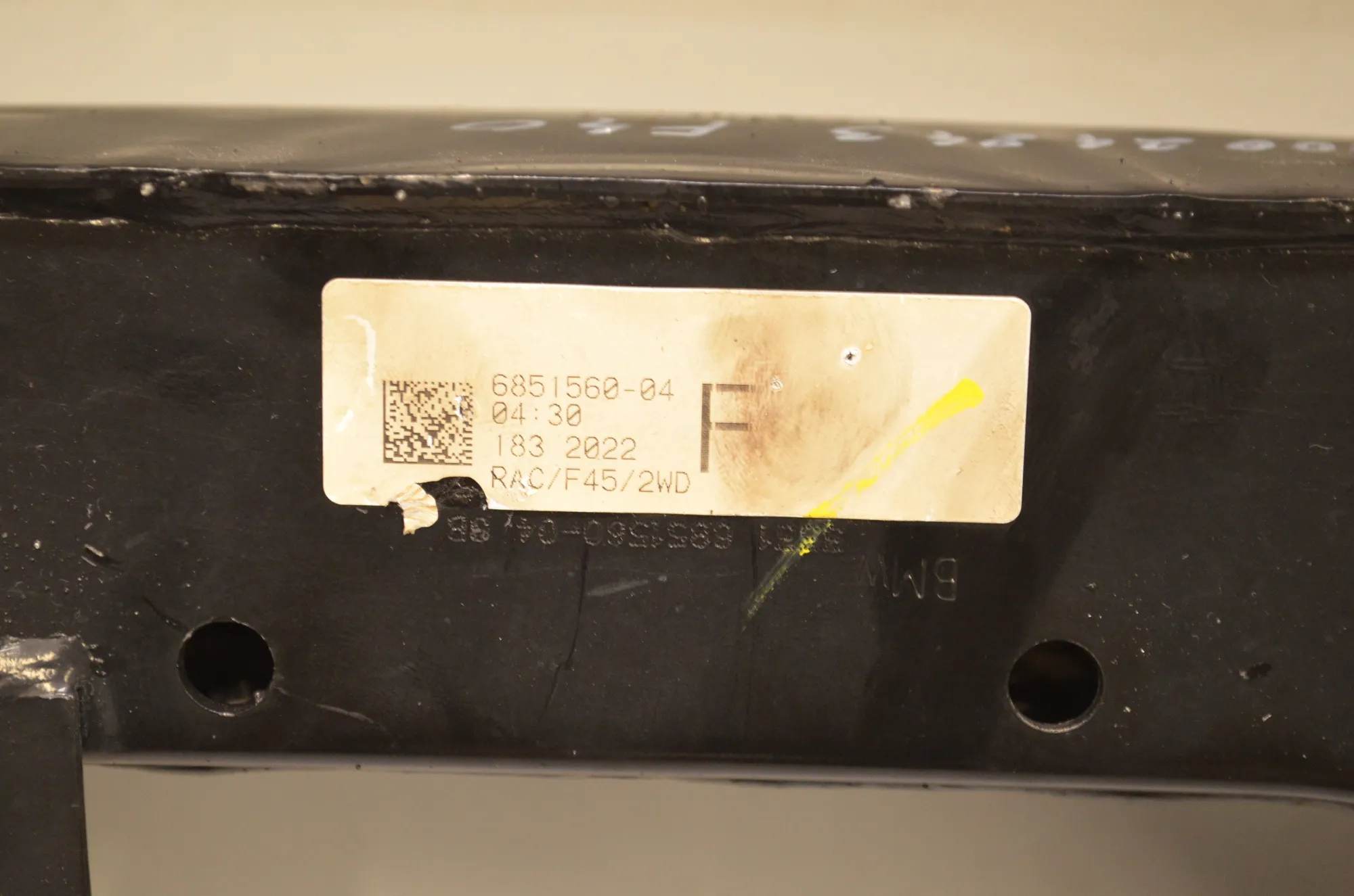 Rear Subframe – OEM 6851560 · BMW 1 (F40) (2019 - -) (F40)118d 2022 – 5