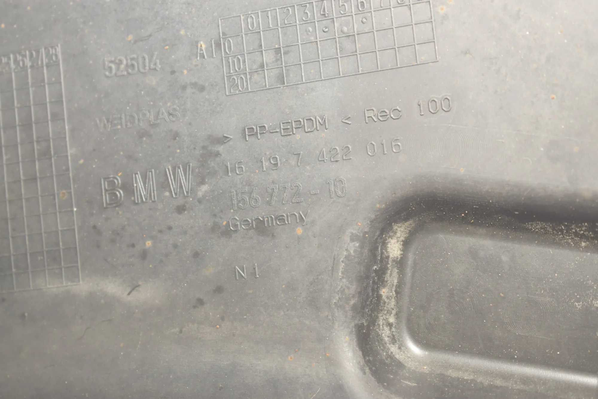 Other Underbody Cover – OEM 7422016 · BMW 1 (F40) (2019 - -) (F40)118d 2022 – 5