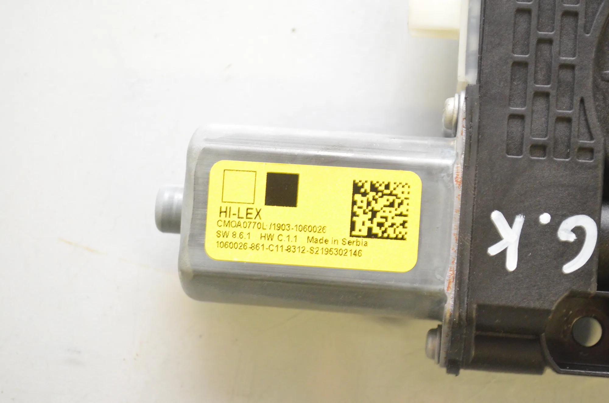 Rear Left Door Window Control Motor – OEM 5A02D63 · BMW 1 (F40) (2019 - -) (F40)118d 2022 – 5