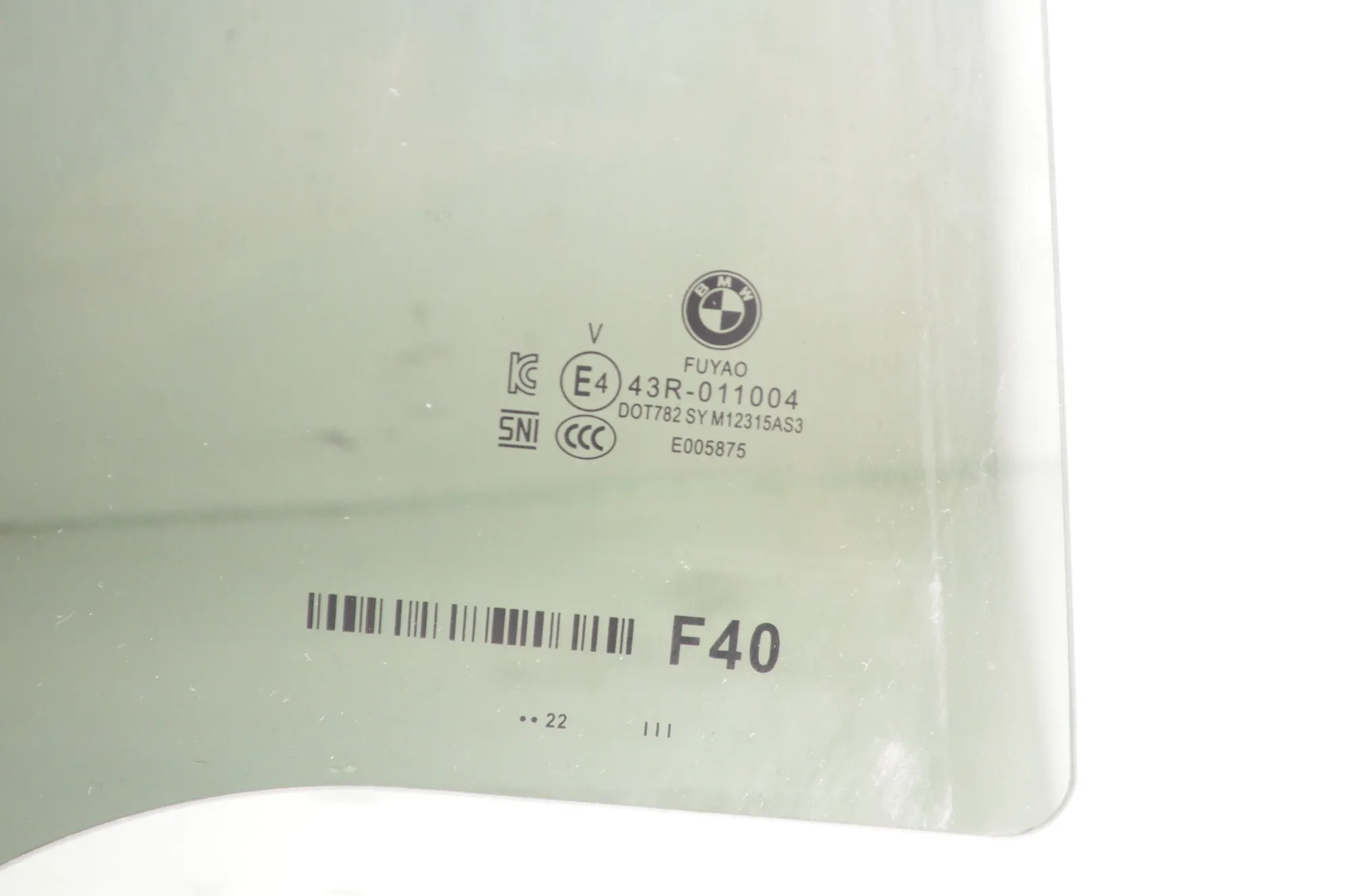 Rear Right Door Window – OEM 7469092 · BMW 1 (F40) (2019 - -) (F40)118d 2022 – 4