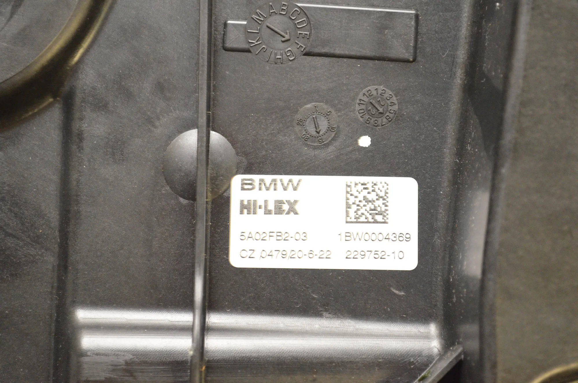 Front Right Door Window Regulator – OEM 5A02FB2 · BMW 1 (F40) (2019 - -) (F40)118d 2022 – 4