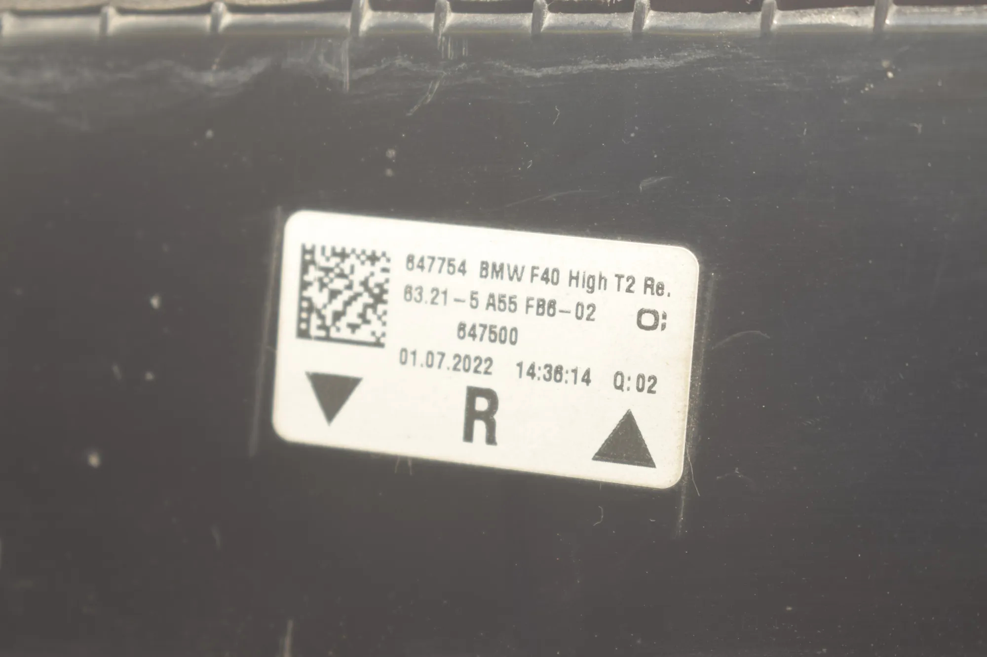 Right Side Tailgate Tail Light – OEM 5A55FB6 · BMW 1 (F40) (2019 - -) (F40)118d 2022 – 6