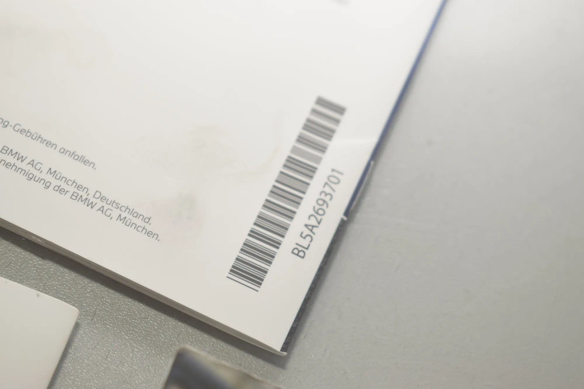 Manual Service Book – OEM 5A1F026 · BMW X1 (F48) xDrive 25 i 2020 – 7