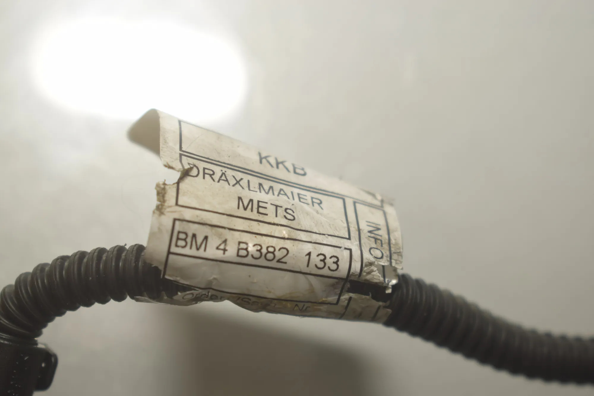 Engine Cable Harness – OEM 4B38213 · BMW X1 (F48) xDrive 25 i 2020 – 5