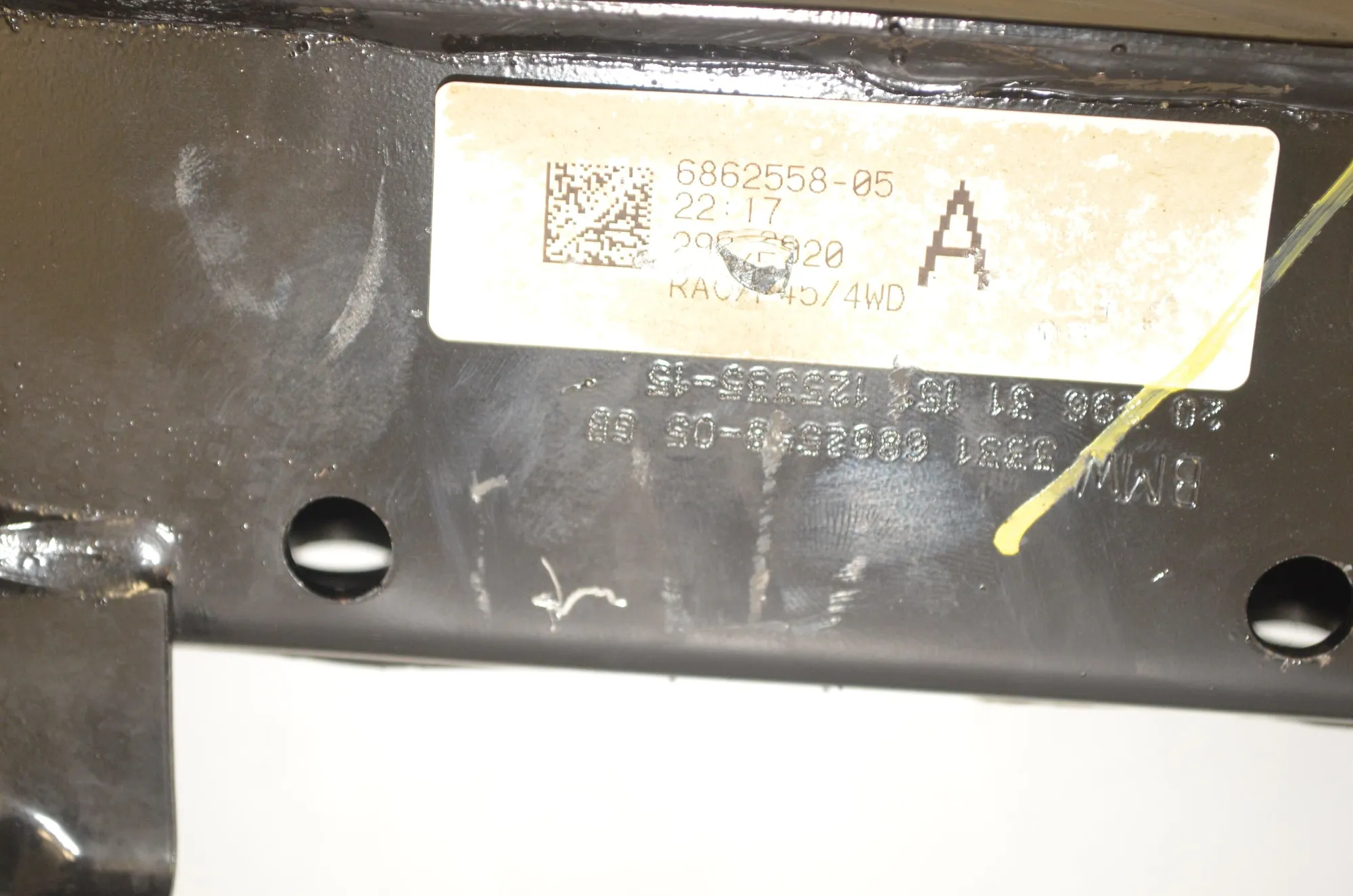 Rear Subframe – OEM 6862558 · BMW X1 (F48) xDrive 25 i 2020 – 4