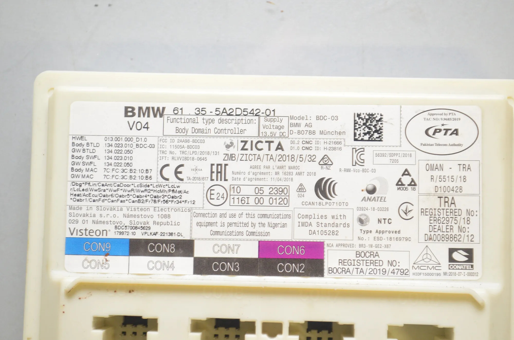 Engine Ignition ECU Set – OEM 9881777 · BMW 3 Touring (G21) (2019 - -) 320 d 2020 – 13