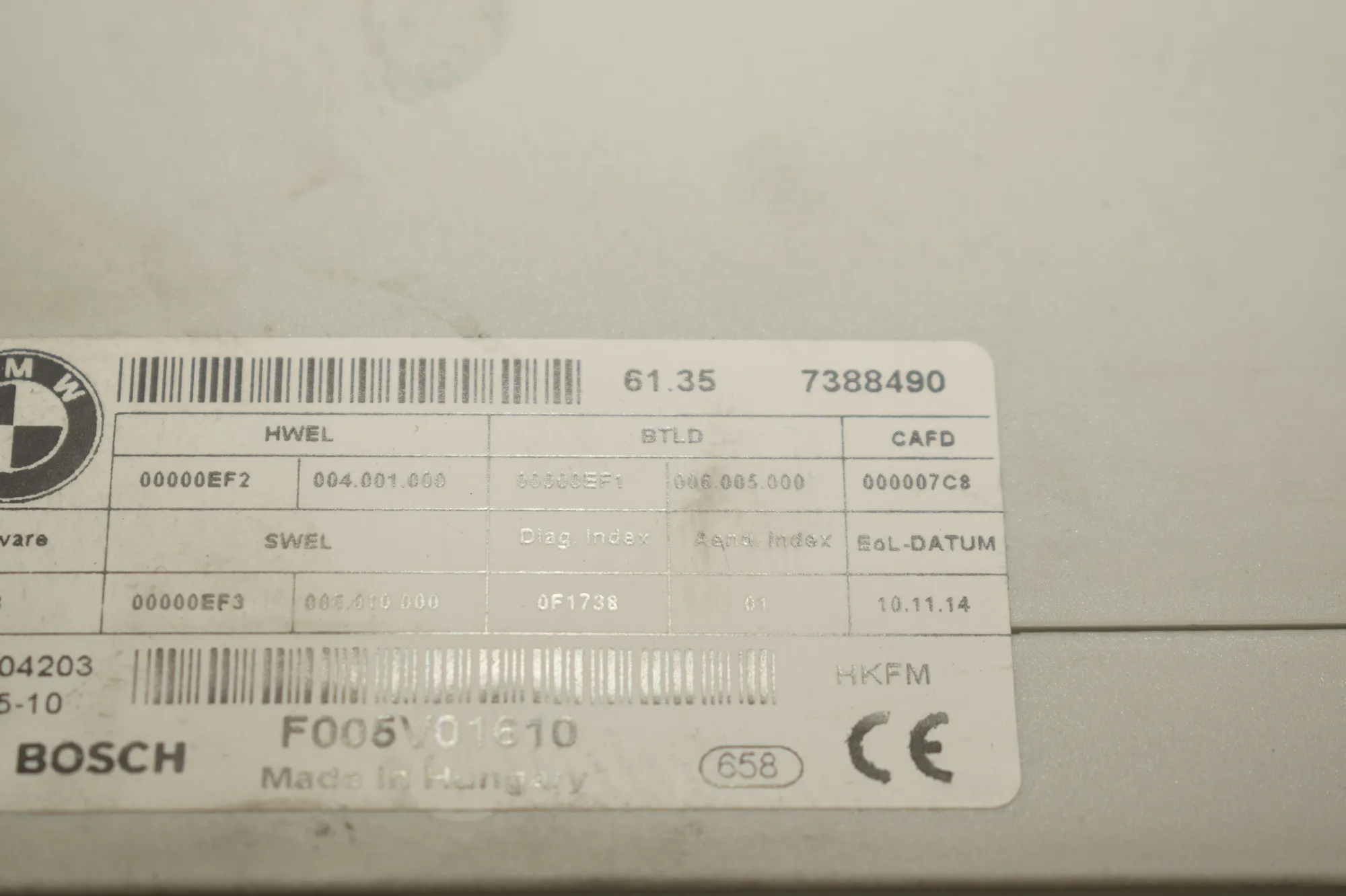 Electric Tailgate Opening Kit – OEM 7388490 · BMW 2 Active Tourer (F45) 220 d xDrive 2014 – 6