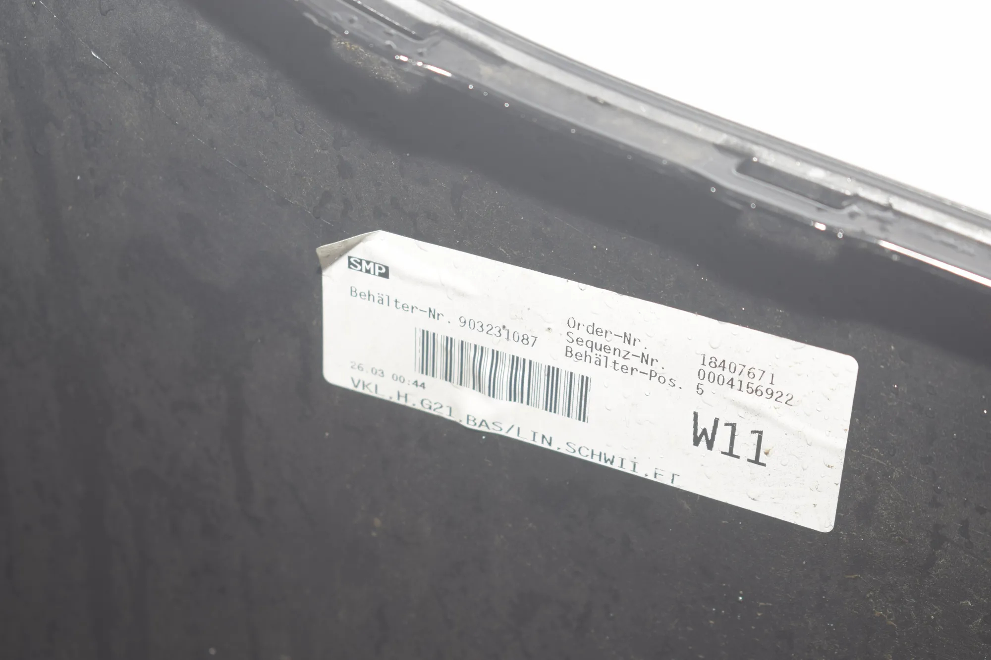 Rear Bumper – OEM 9032310 · BMW 3 Touring (G21) (2019 - -) 318 d 2021 – 4
