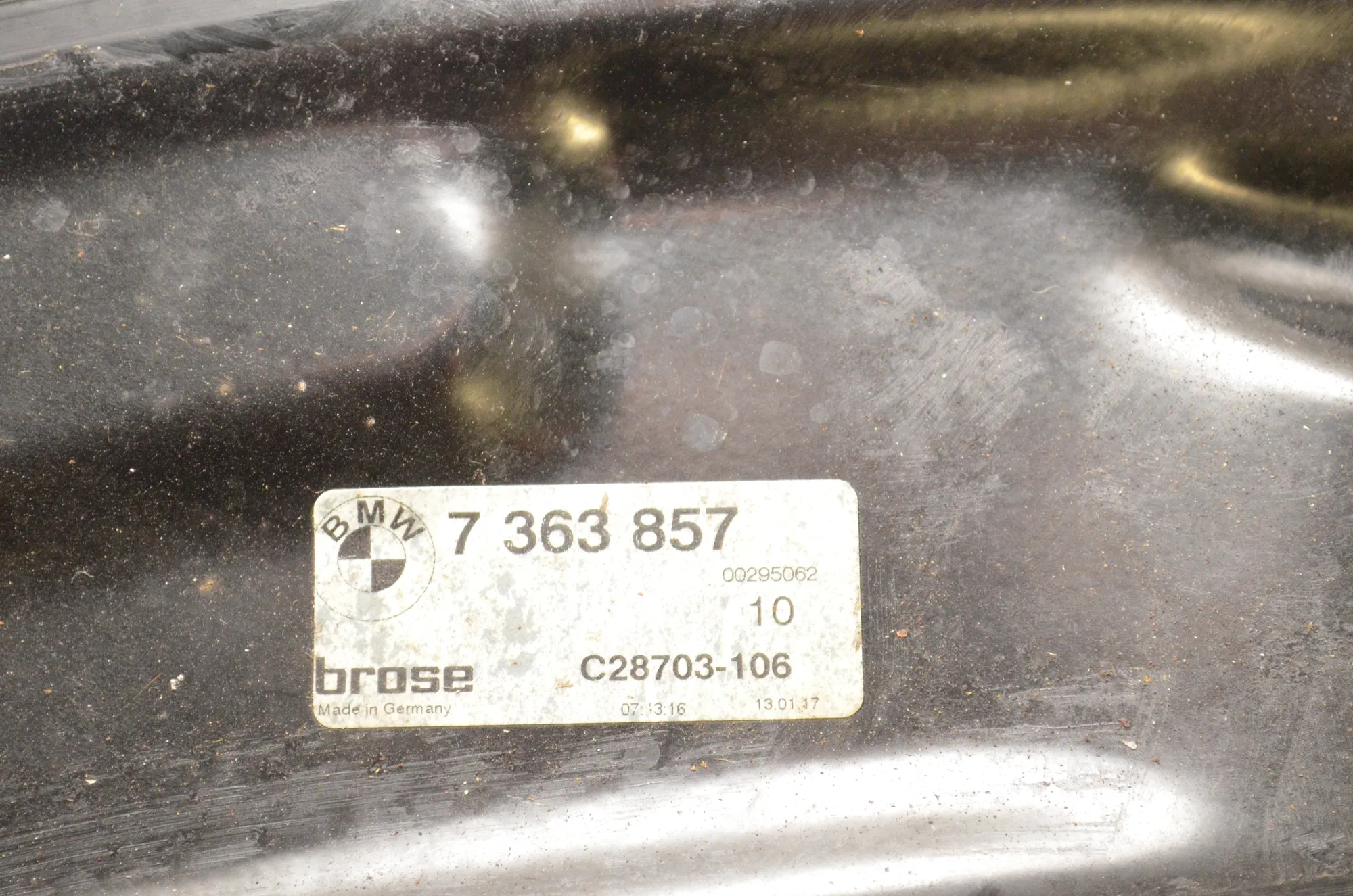 Rear Left Window Regulator – OEM 7363857 · BMW 2 Cabrio (F23) 220 i 2017 – 5