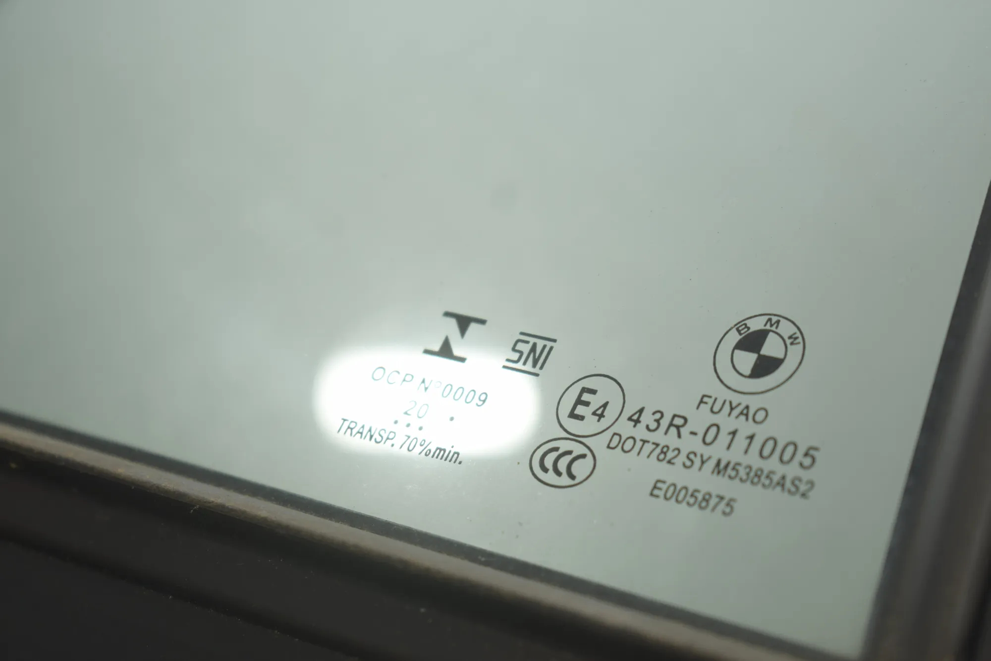 Rear Right Quarter Window – OEM 7433982 · BMW 3 Touring (G21) (2019 - -) 318 d 2021 – 4