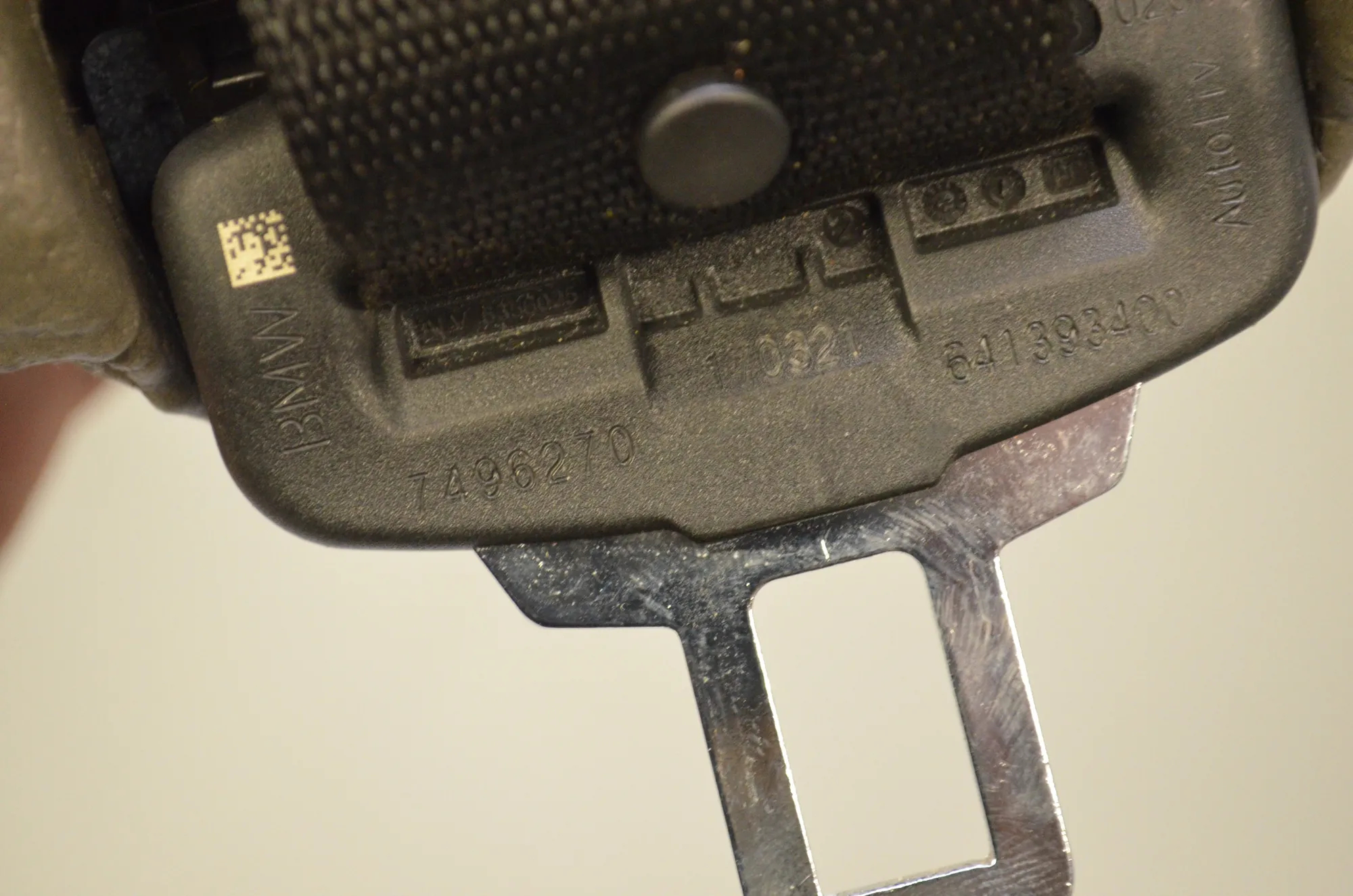 Rear Left Seatbelt – OEM 7496270 · BMW 3 Touring (G21) (2019 - -) 318 d 2021 – 4