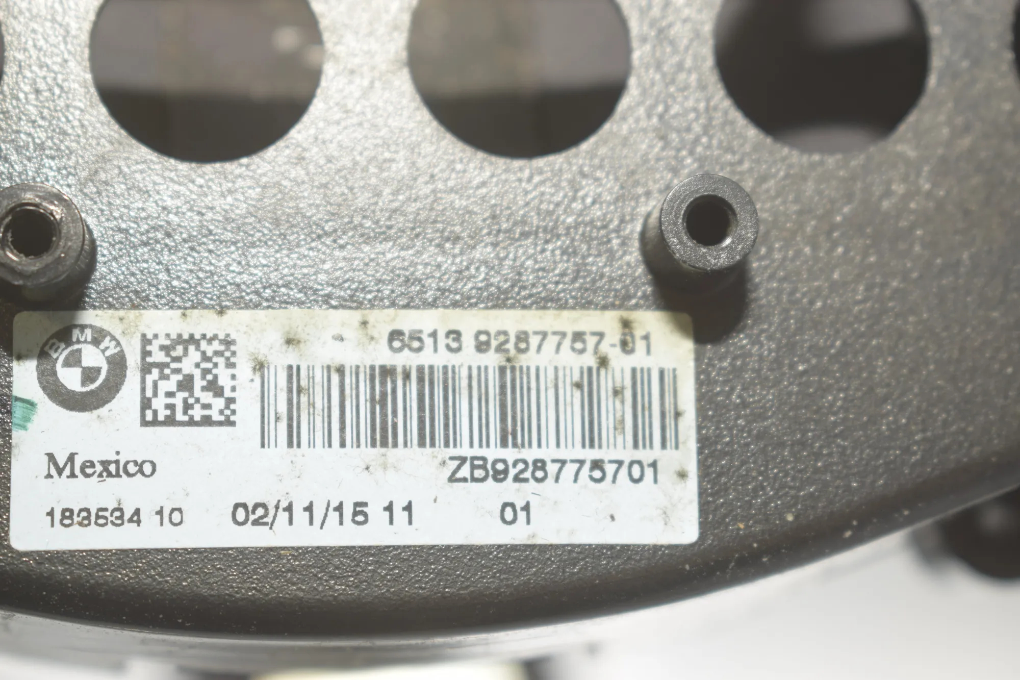 Sound Audio System Set – OEM 9321075 · BMW X5 (F15, F85) xDrive 30 d 2015 – 8