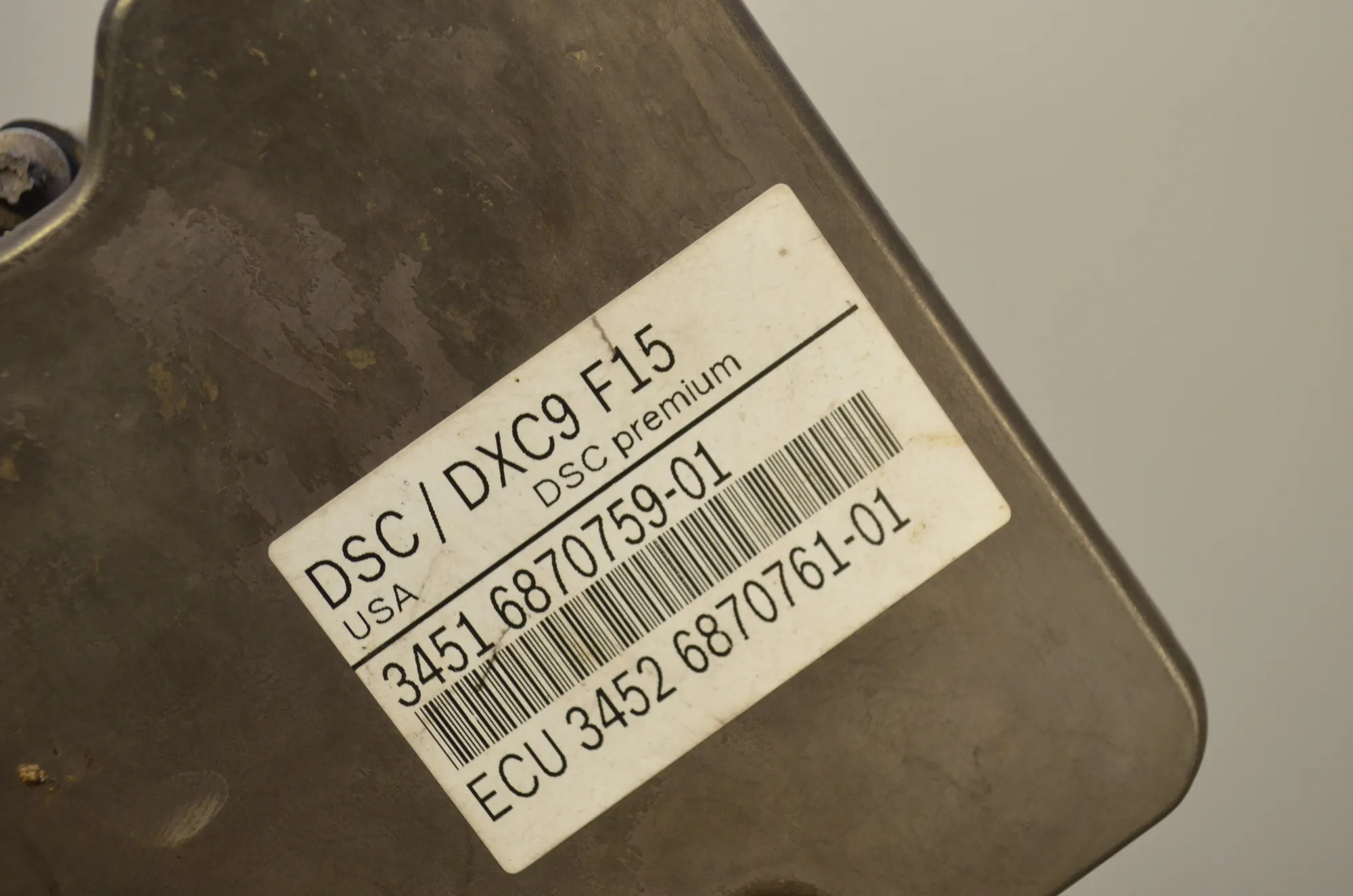 ABS Pump – OEM 6870759 · BMW X5 (F15, F85) xDrive 30 d 2015 – 4