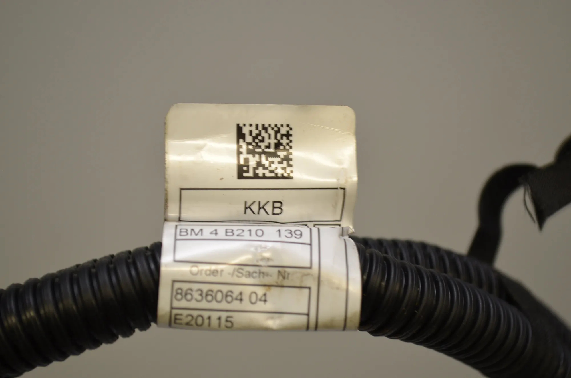 Engine Cable Harness – OEM 8636064 · BMW 2 Cabrio (F23) 220 i 2017 – 4