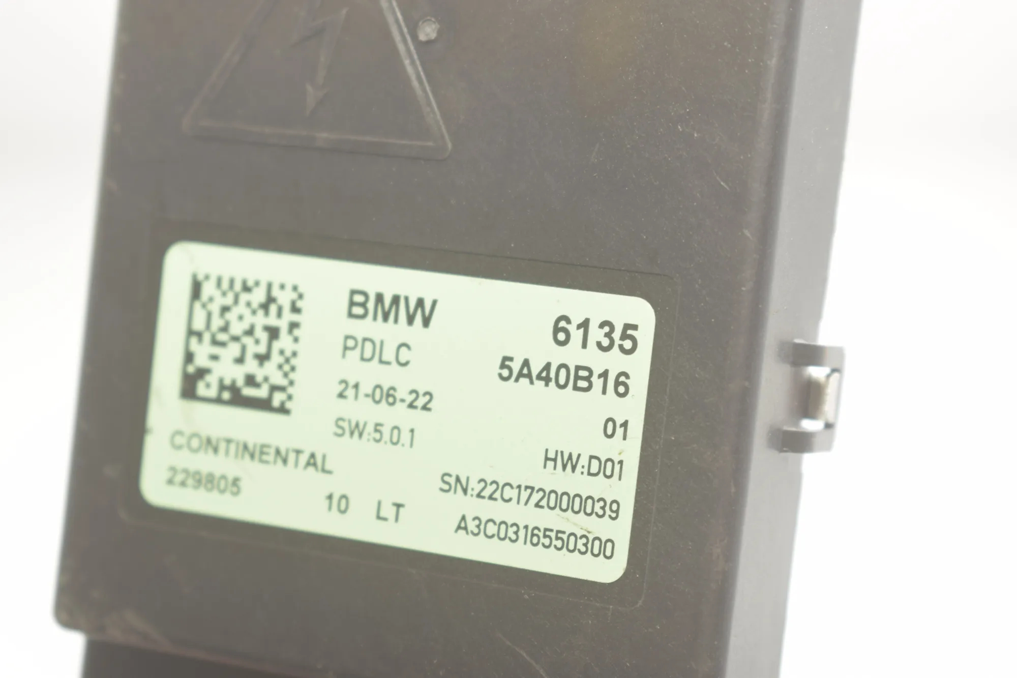 Other Control Units – OEM 5A40B16 · BMW iX (I20) BMW iX (I20) xDrive 40 2022 – 4