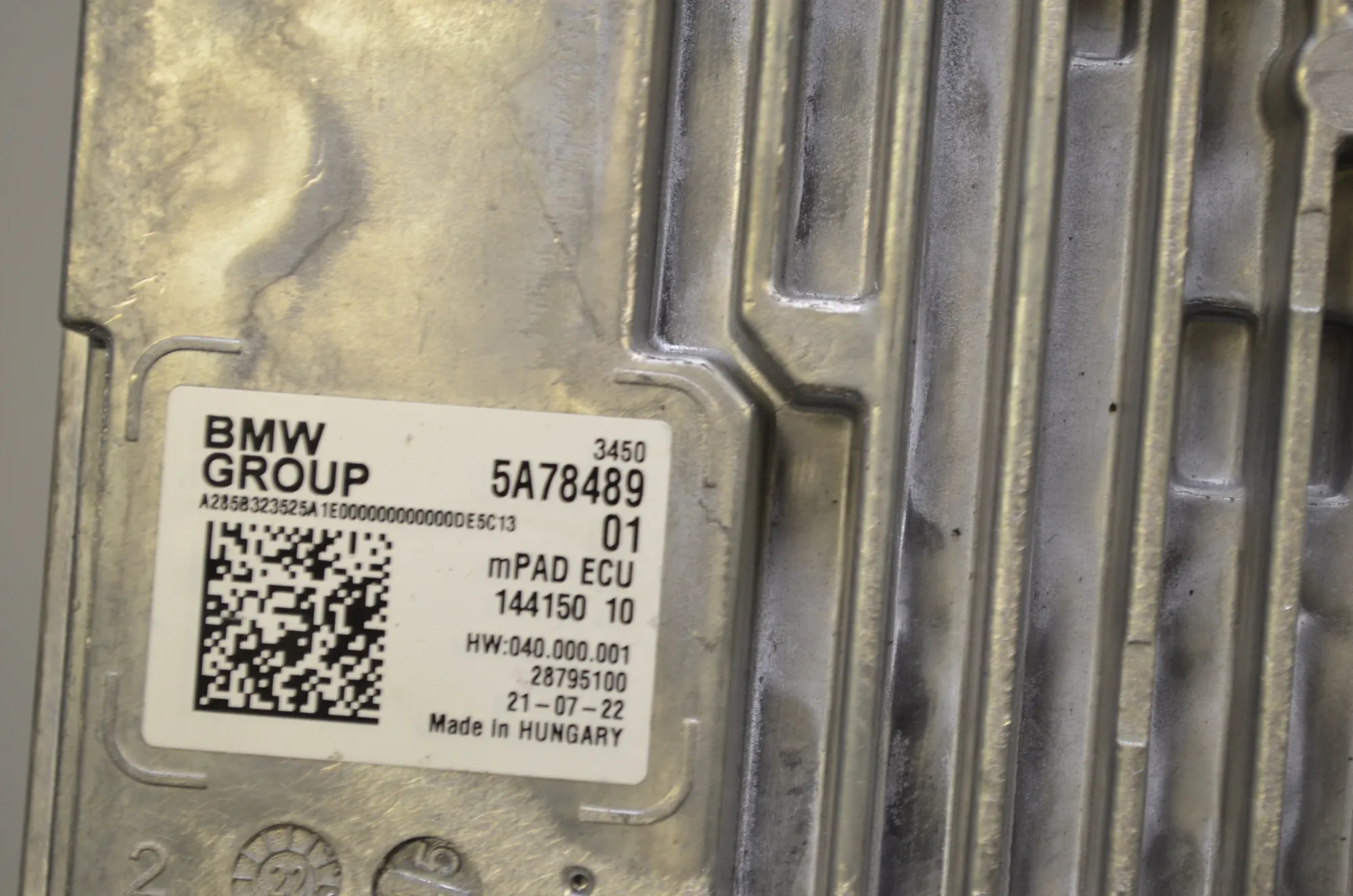 Other Control Units – OEM 5A78489 · BMW iX (I20) BMW iX (I20) xDrive 40 2022 – 4