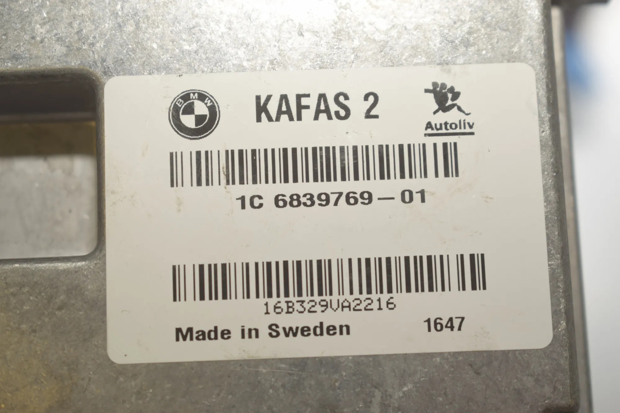 Front Camera – OEM 6839769 · BMW X1 (F48) xDrive 20 d 2016 – 7