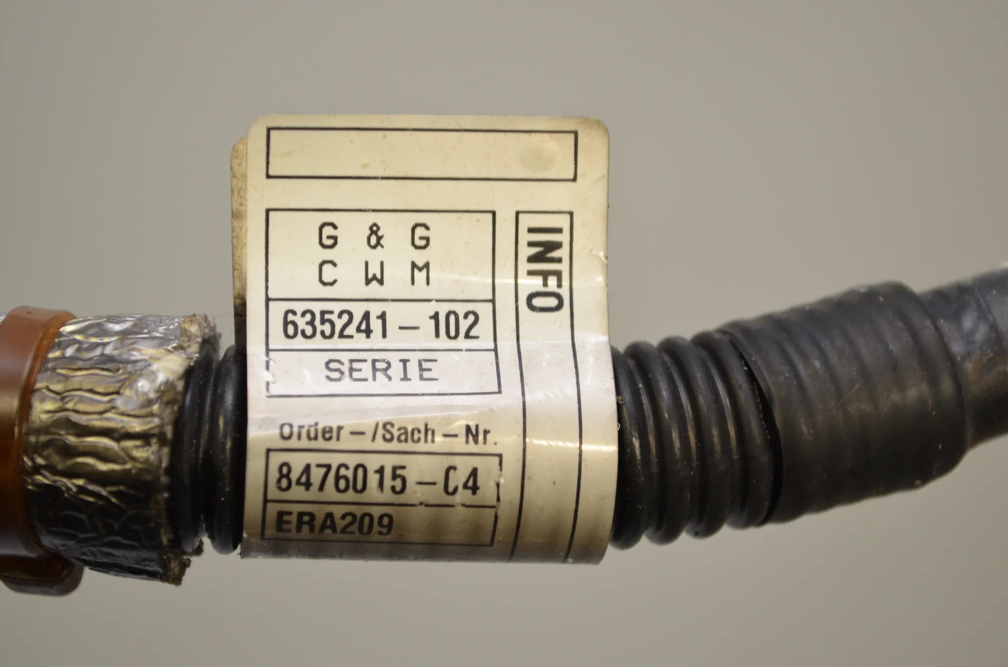 Positive Battery Cable – OEM 8476015 · BMW 3 Touring (G21) (2019 - -) 318 d 2021 – 4