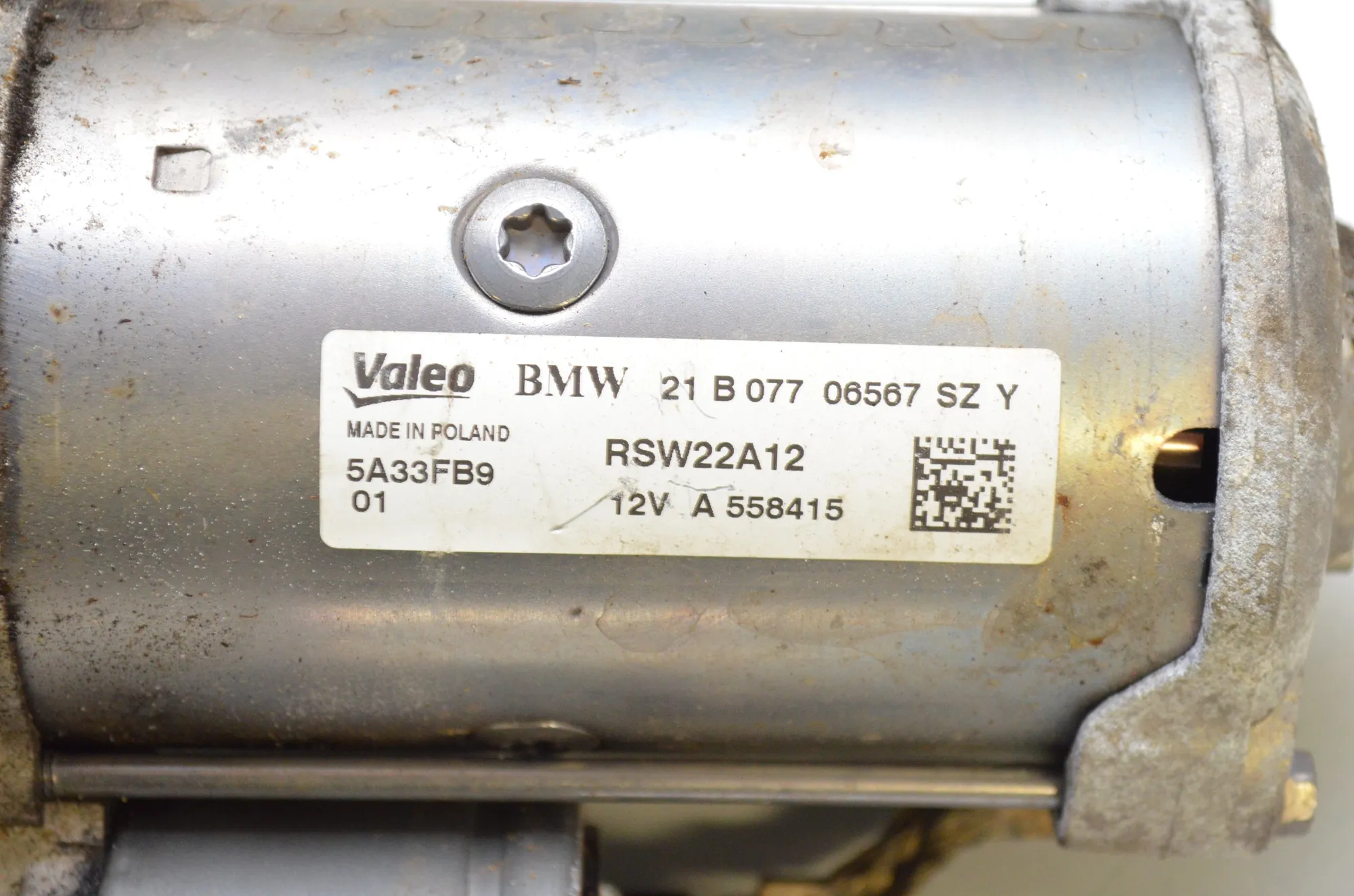 Starter Motor – OEM 5A33FB9 · BMW 3 Touring (G21) (2019 - -) 318 d 2021 – 5