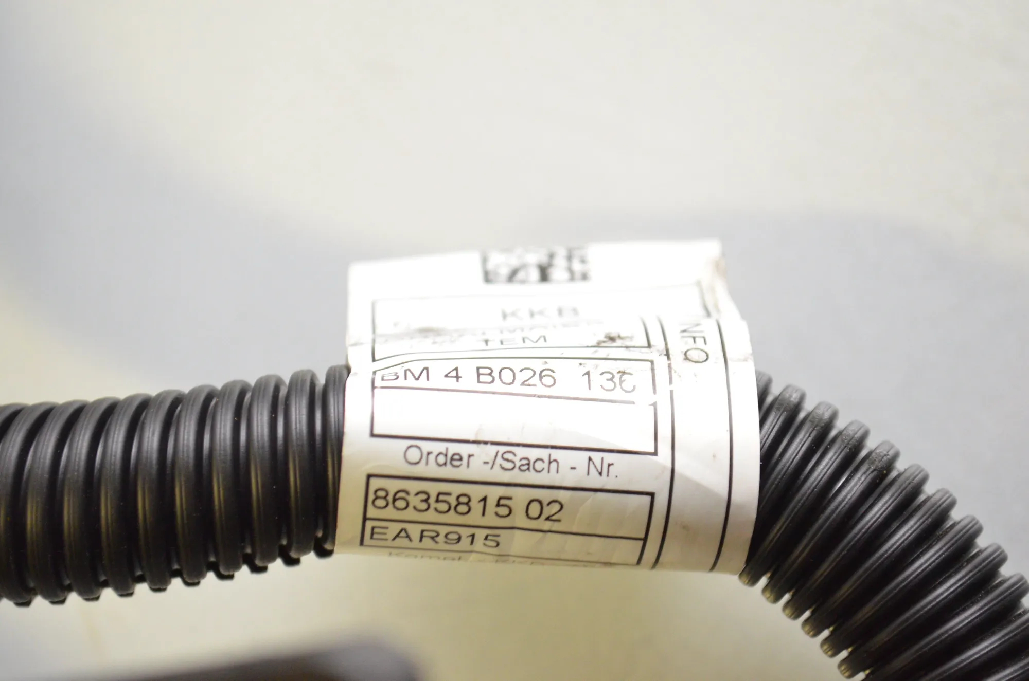 Engine Cable Harness – OEM 8635815 · BMW 2 Cabrio (F23) 218 i 2017 – 5