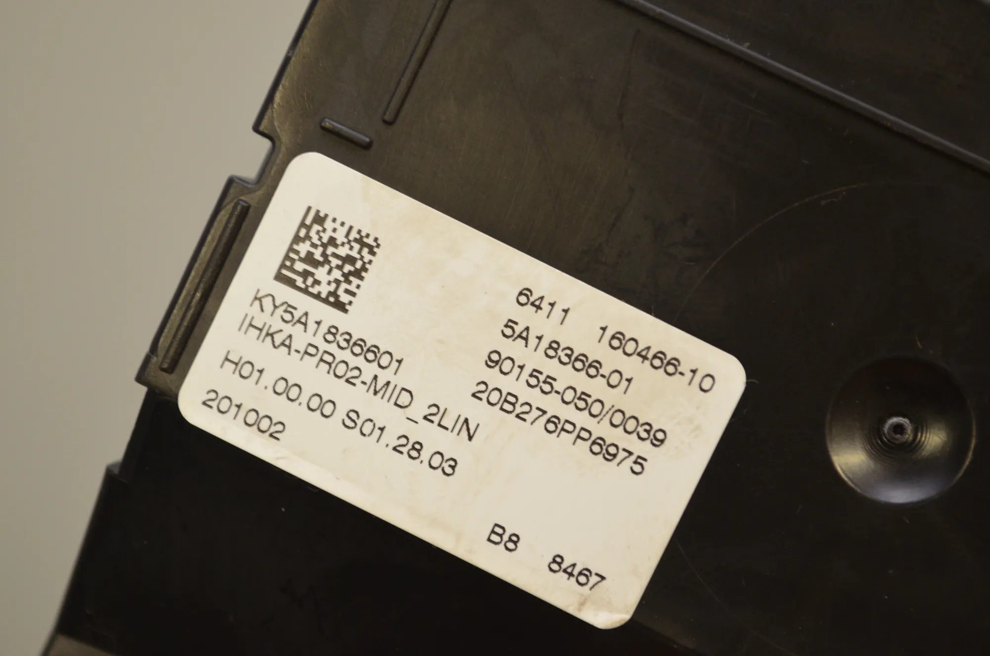 Climate Control Unit – OEM 5A18366 · BMW 3 Touring (G21) (2019 - -) 320 d 2020 – 4