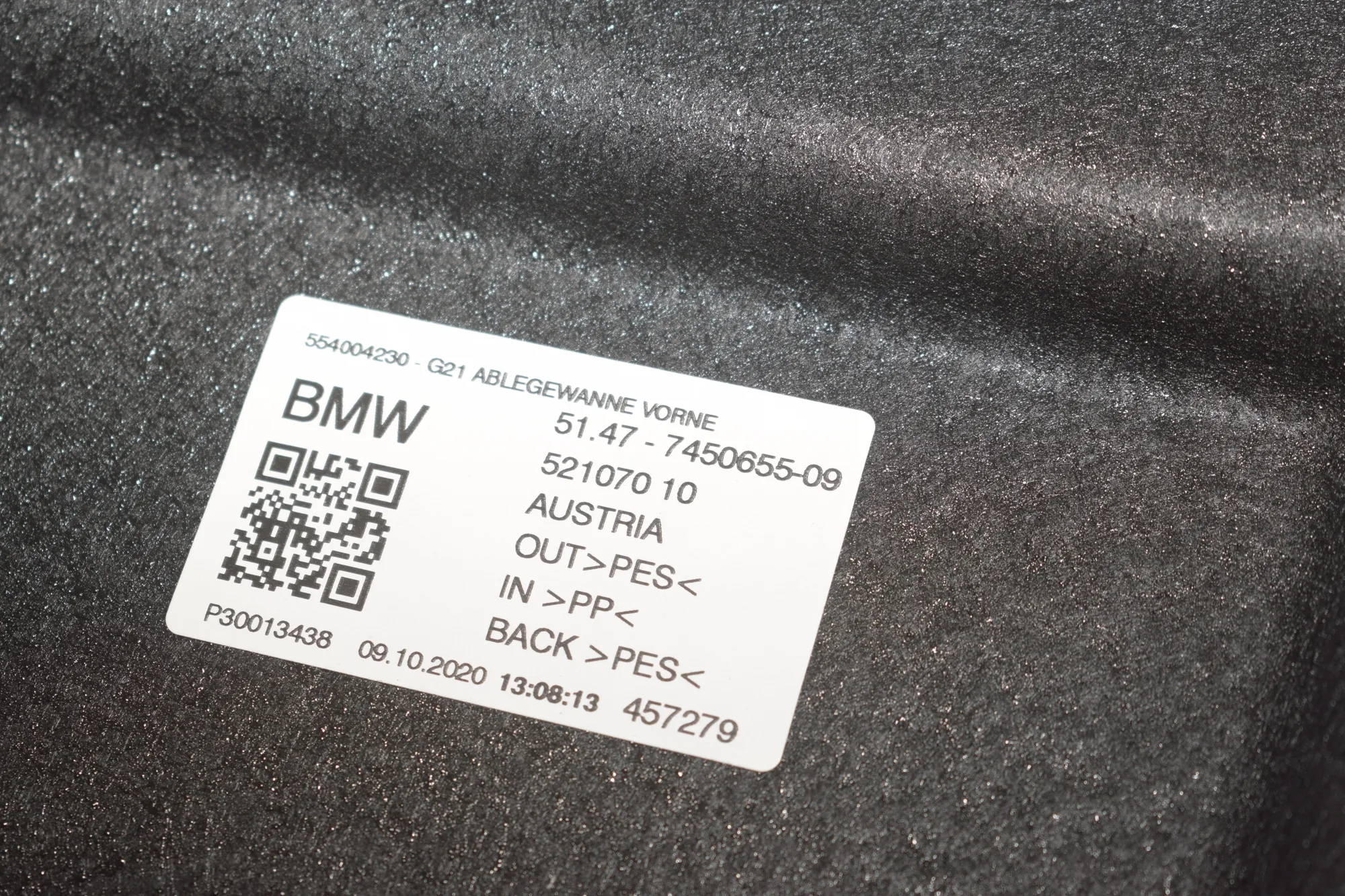 Trunk Trim Kit – OEM 7473732 · BMW 3 Touring (G21) (2019 - -) 320 d 2020 – 20
