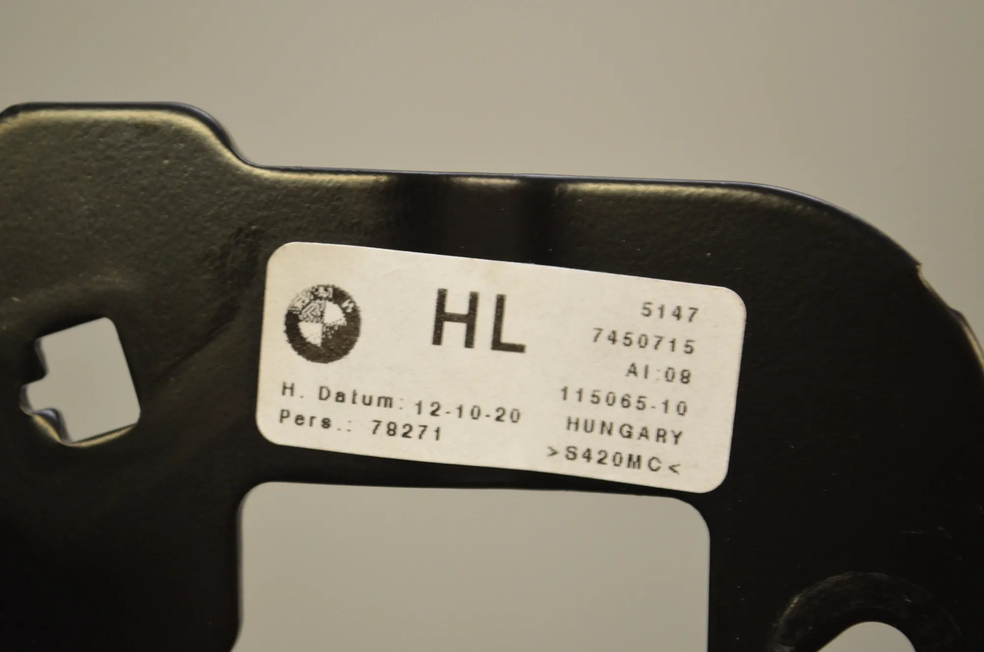 Bracket – OEM 7450716 · BMW 3 Touring (G21) (2019 - -) 320 d 2020 – 6