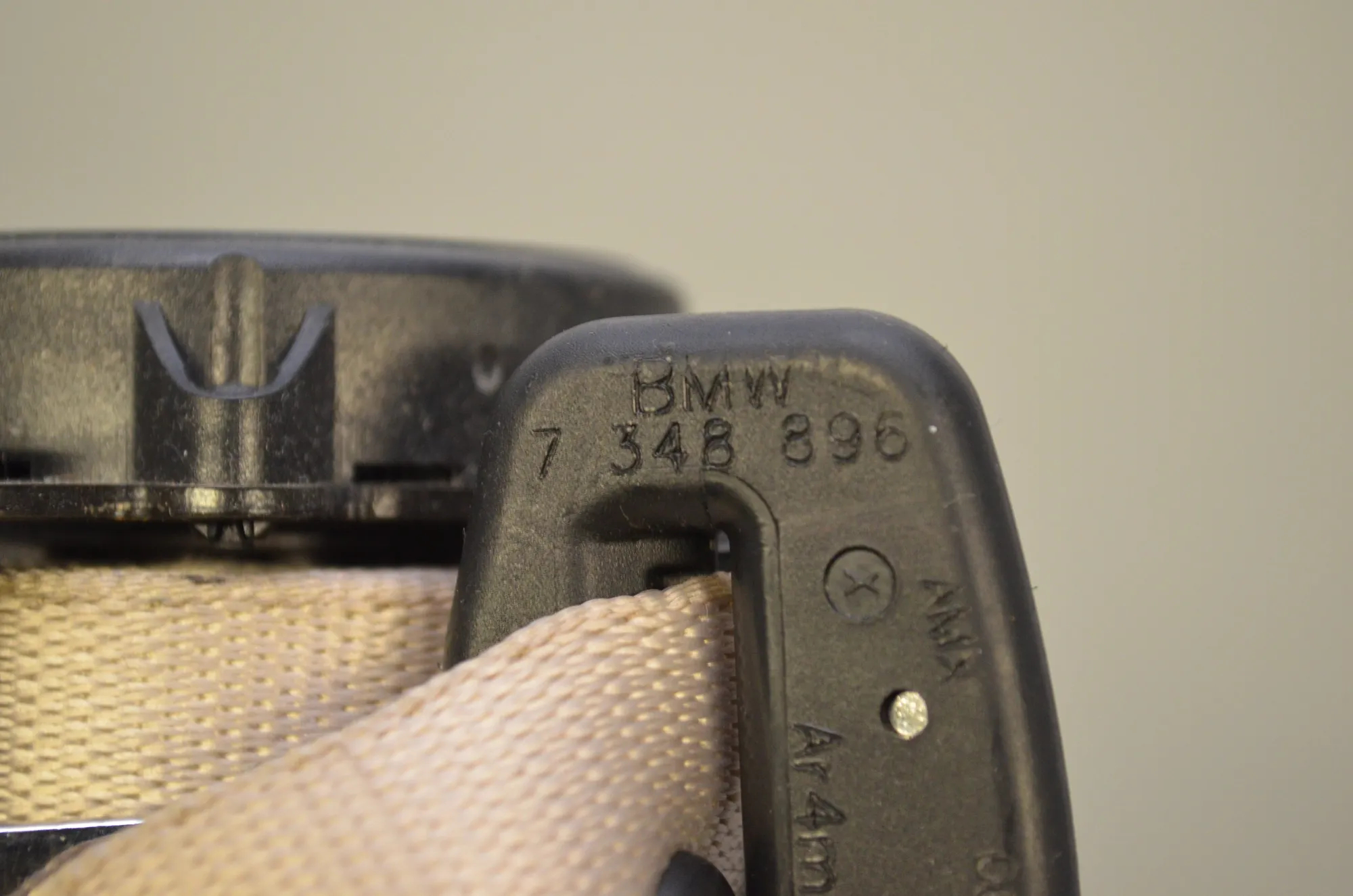 Rear Right Seatbelt – OEM 7348896 · BMW X5 (F15, F85) M 50 d 2017 – 4