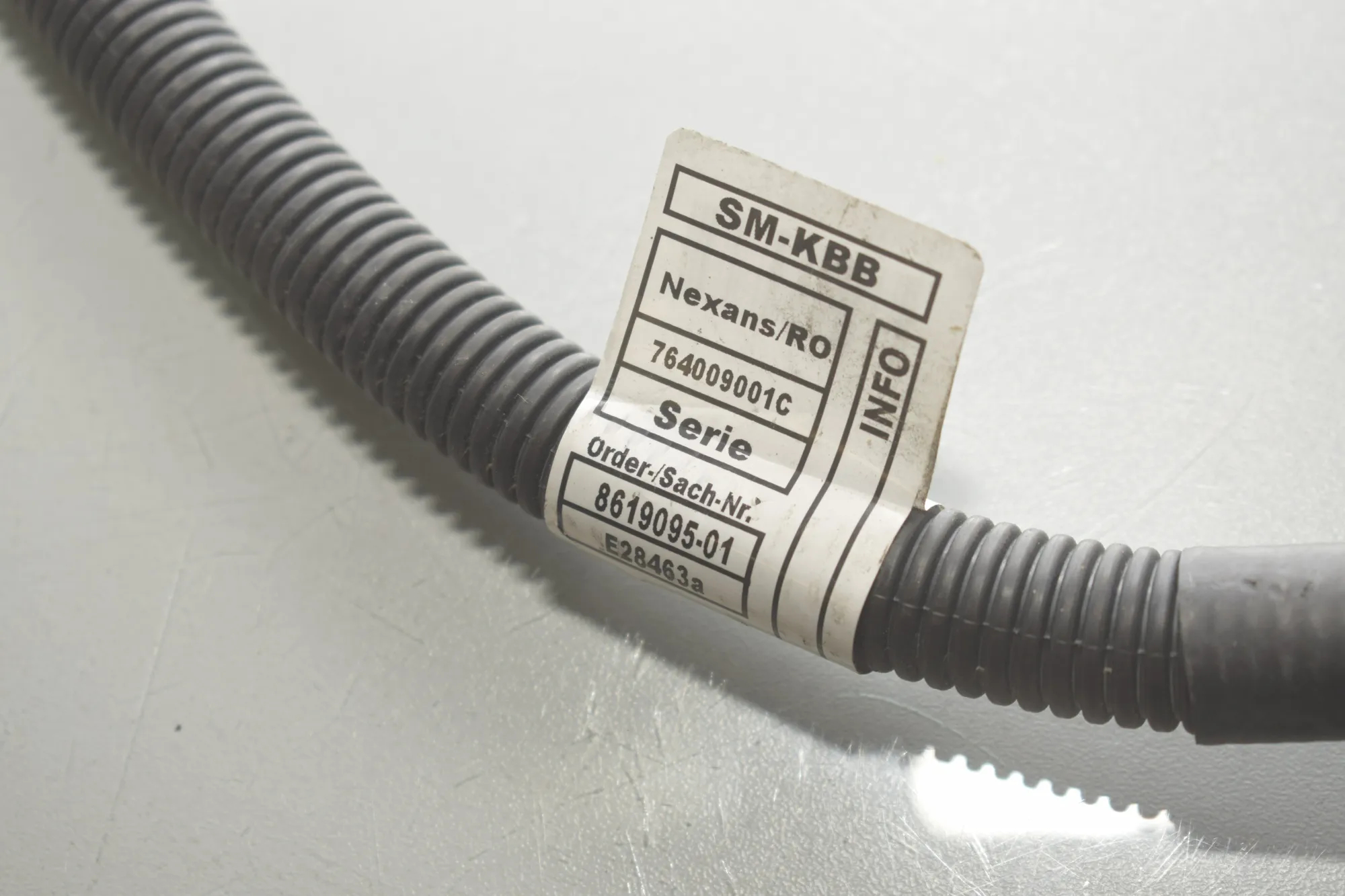 Negative Battery Cable – OEM 8619095 · BMW i3 (I01) Electric 2019 – 4