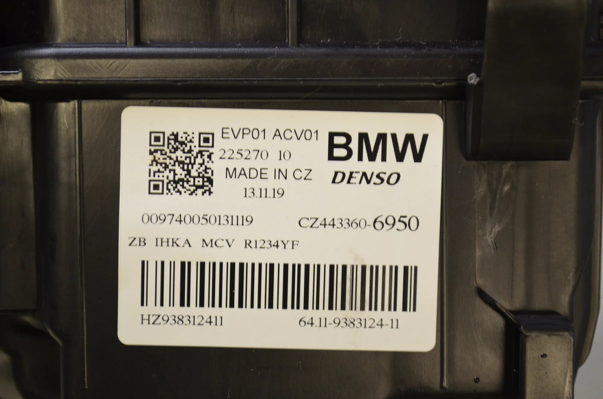 Interior Heater – OEM 9383124 · BMW i3 (I01) Electric 2019 – 5