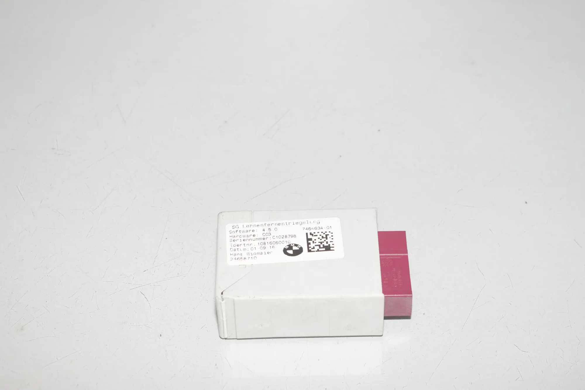 Other Control Units – OEM 7464634 · BMW 2 Gran Tourer (F46) 220 d xDrive 2016