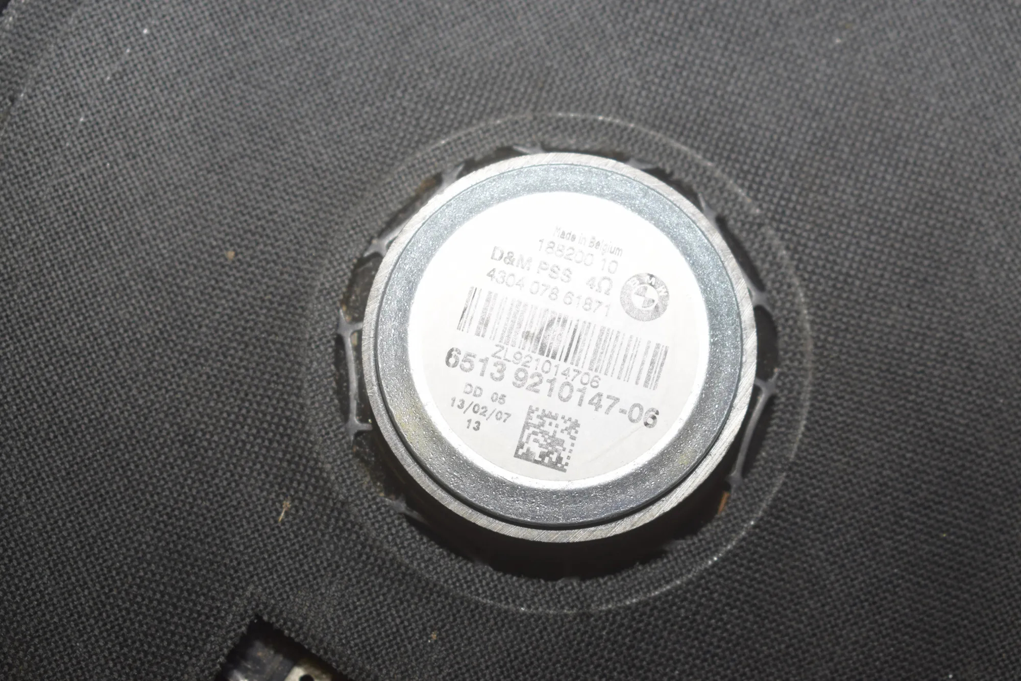 Subwoofer – OEM 9210147 · BMW 3 Touring (F31) 320 d 2013 – 4