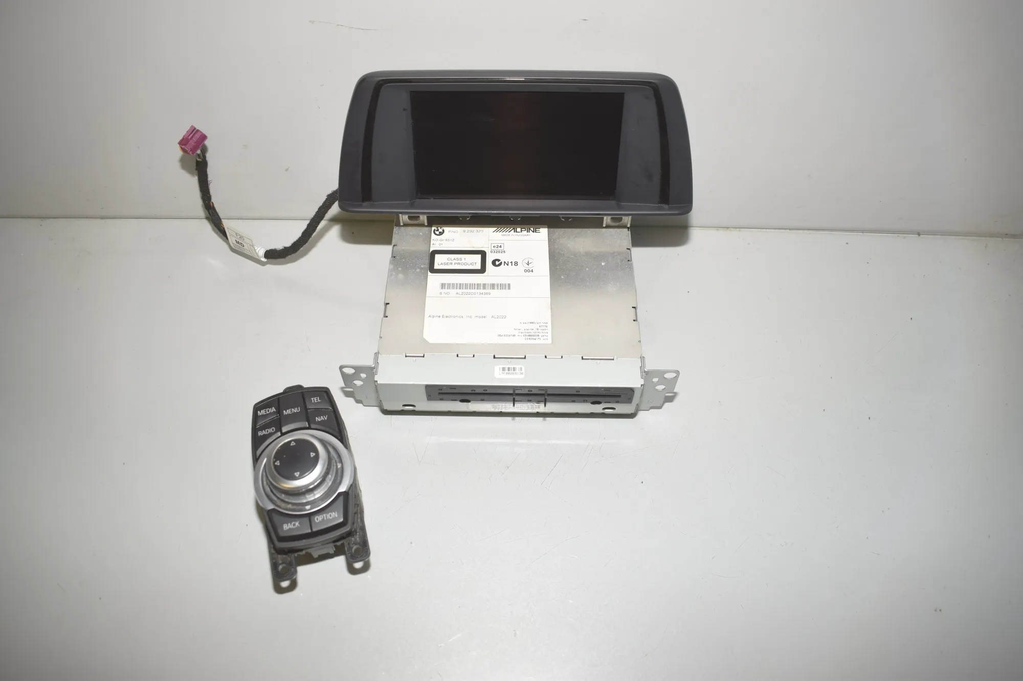 Navigation System – OEM 9262753 · BMW 3 Touring (F31) 320 d 2013 – 4