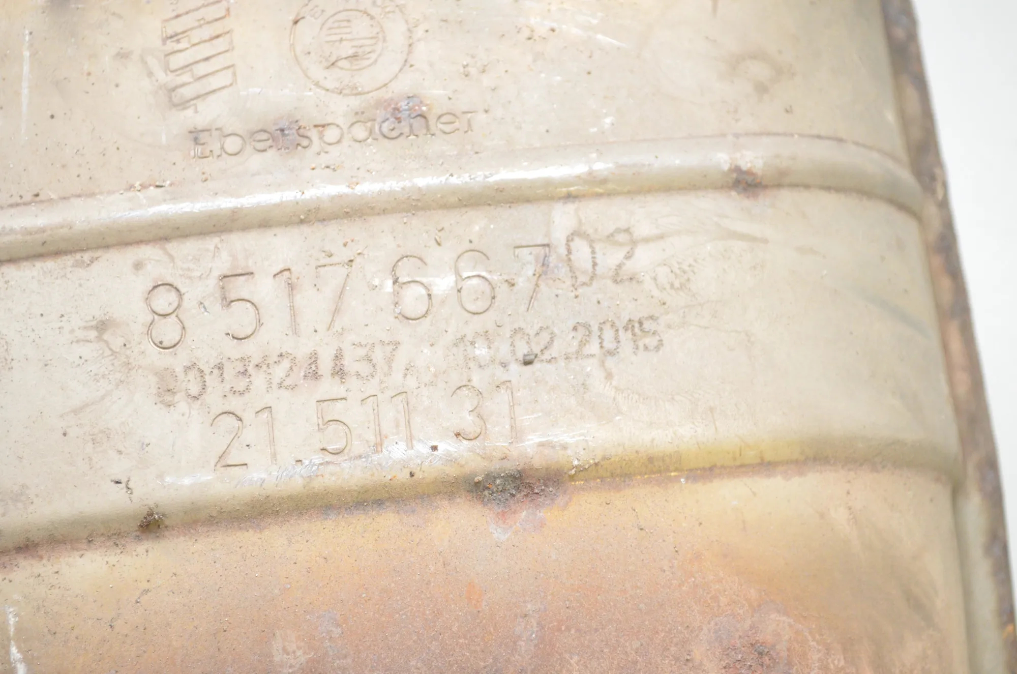 Muffler Exhaust Tank – OEM 8517667 · BMW 5 Touring (F11) BMW 5 Touring (F11) 530 d 2013 – 4