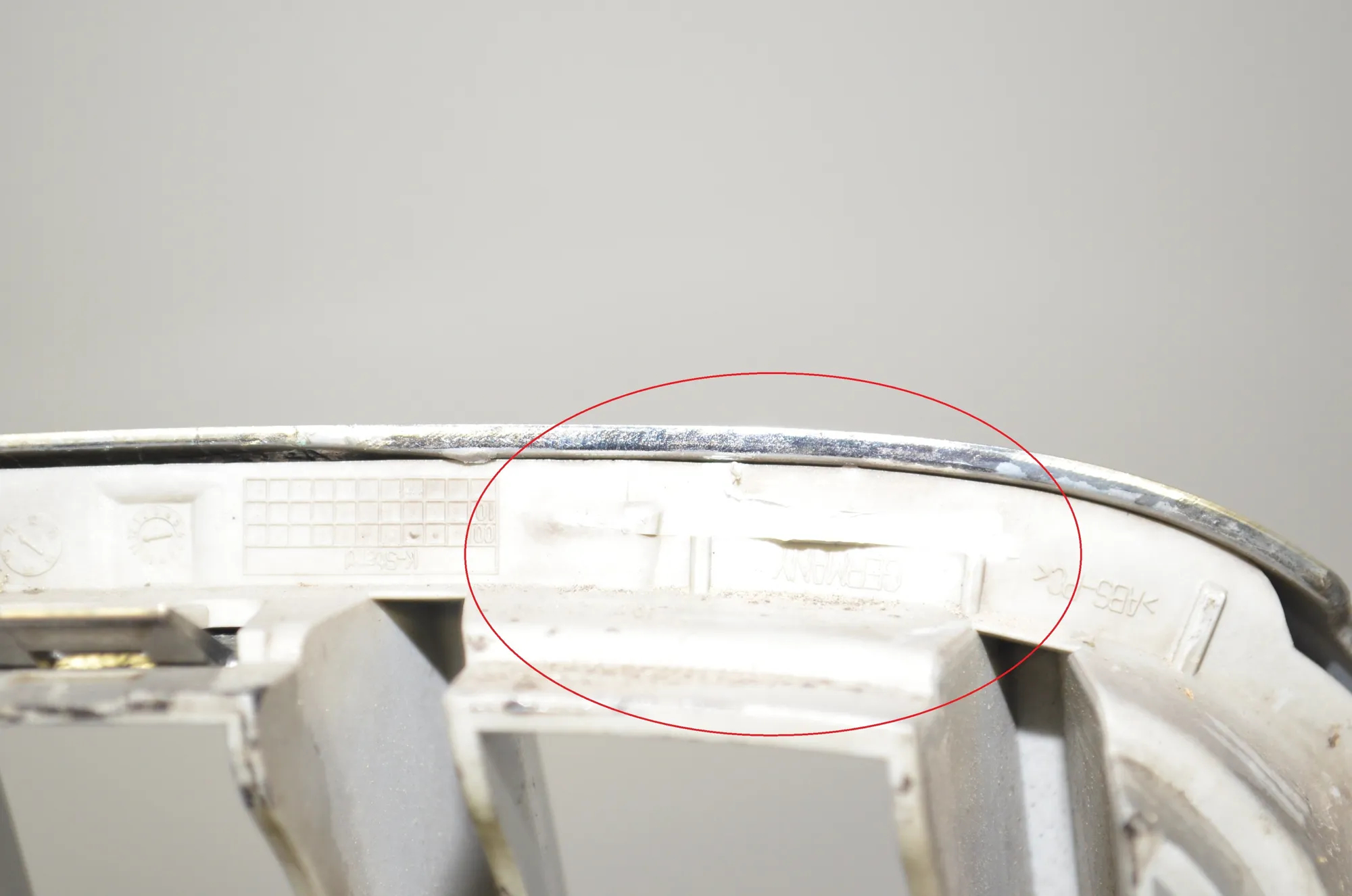 Front Left Grill – OEM 7210725 · BMW X3 (F25) xDrive 30 d 2012 – 5