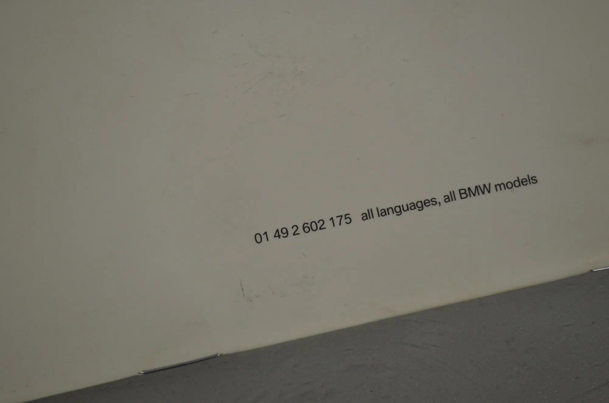 Manual Service Book – OEM 01402606523 · BMW 5 Touring (F11) 525 d 2011 – 7