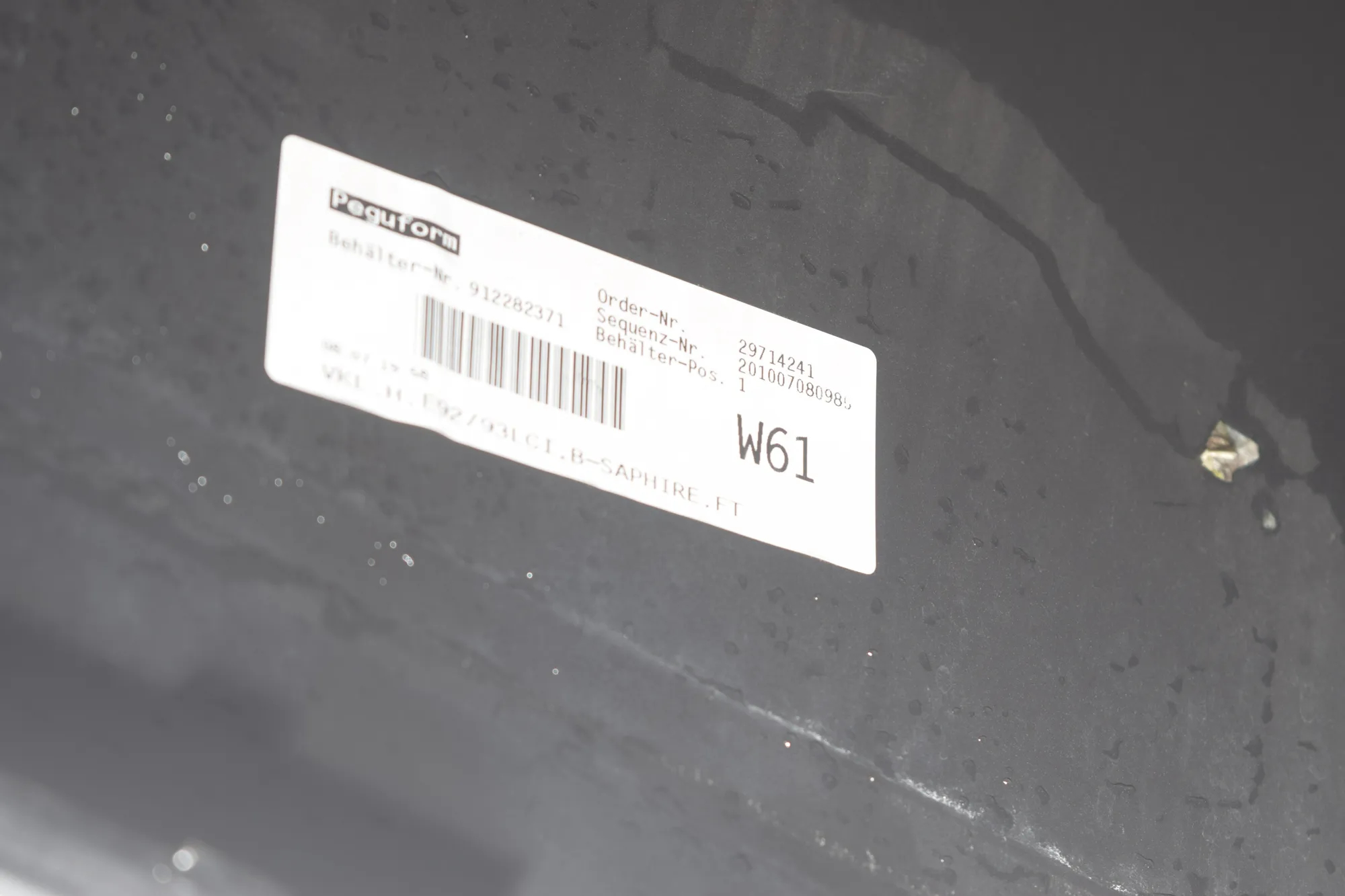 Rear Bumper · BMW 3 Cabrio (E93) 325 d 2010 – 5
