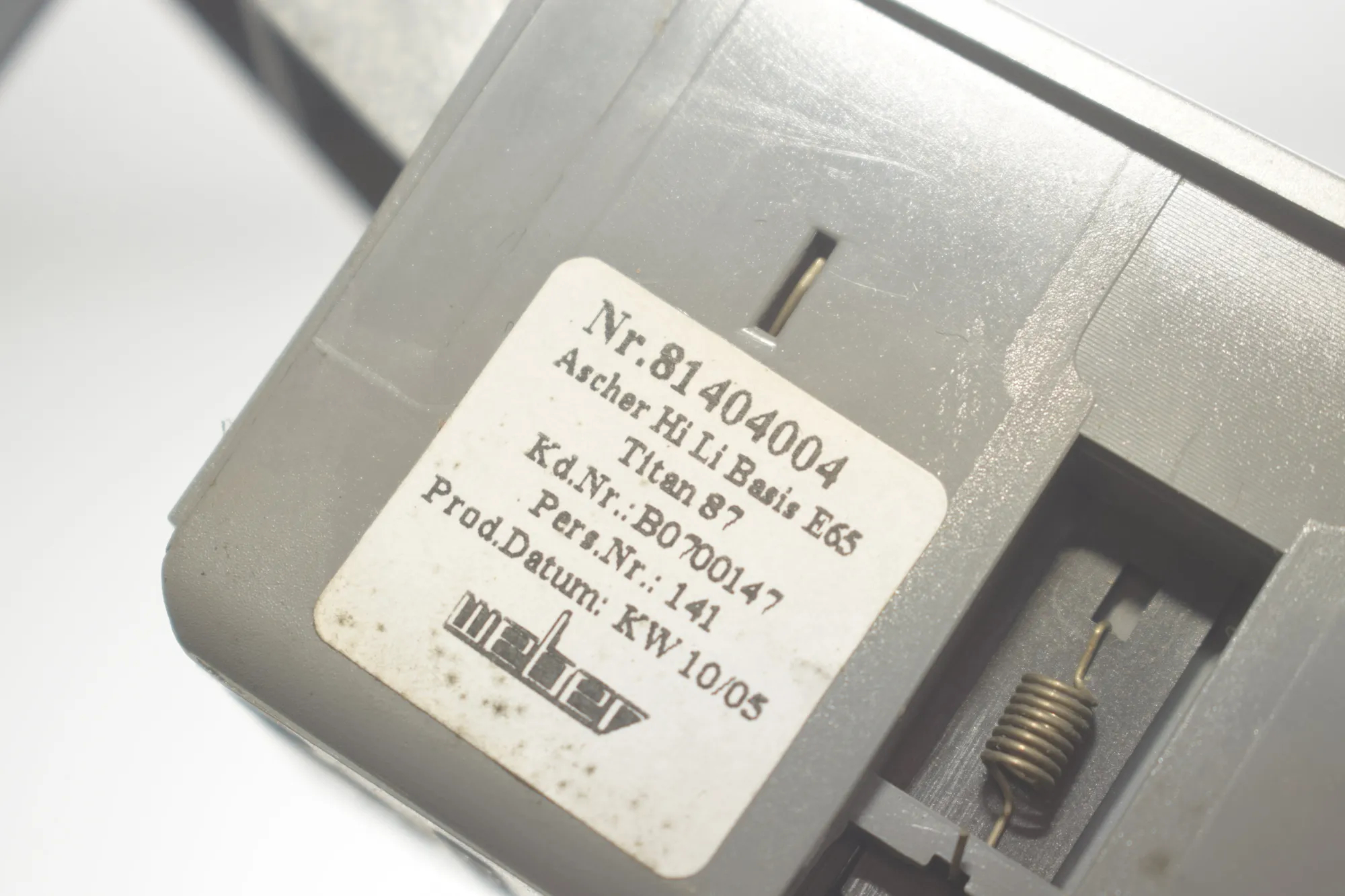 Rear Left Door Window Switch – OEM 7024489 · BMW 7 (E65, E66, E67) BMW 7 (E65, E66, E67) 730 d 2008 – 5